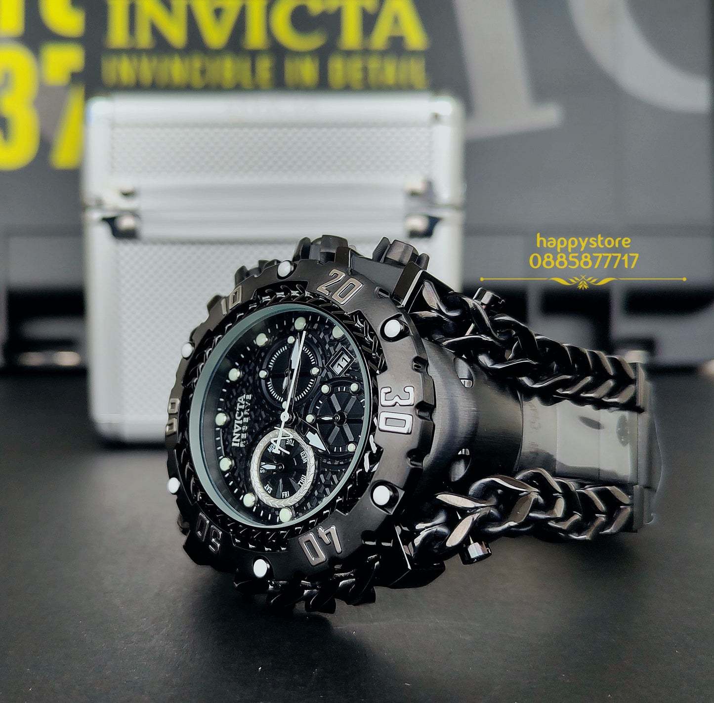 INVICTA Gladiator Black 60 mm