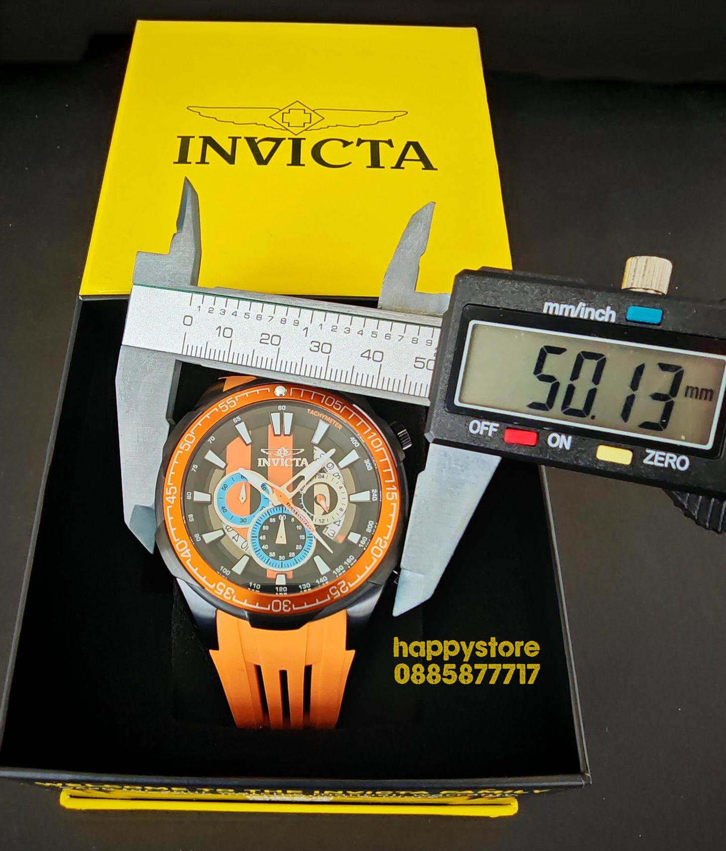 INVICTA Racing Orange 50 mm