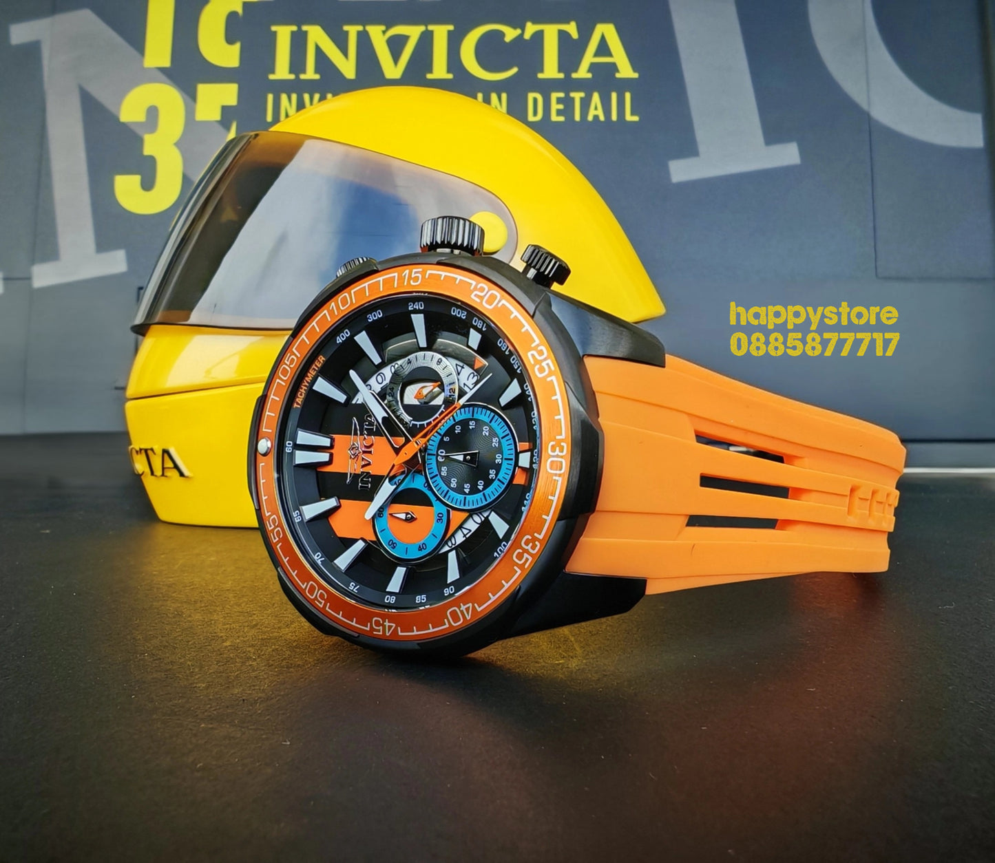 INVICTA Racing Orange 50 mm