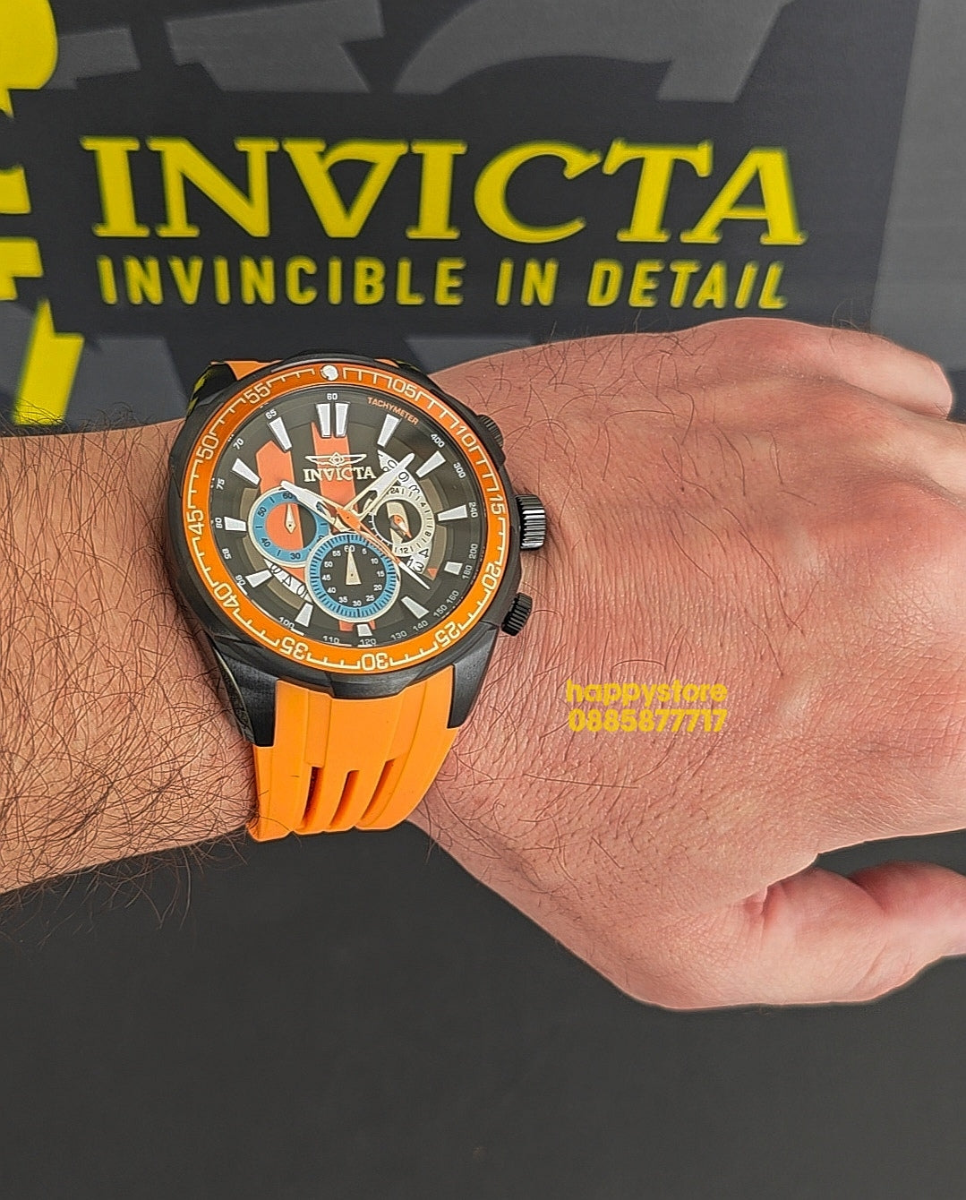 INVICTA Racing Orange 50 mm