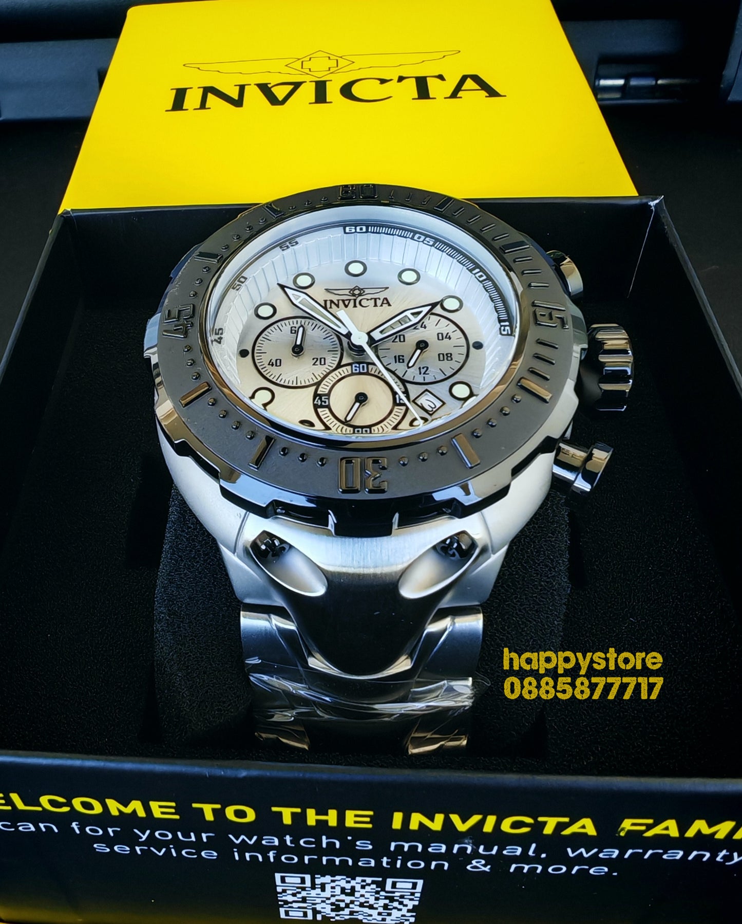 INVICTA Thunderbolt Silver 52 mm