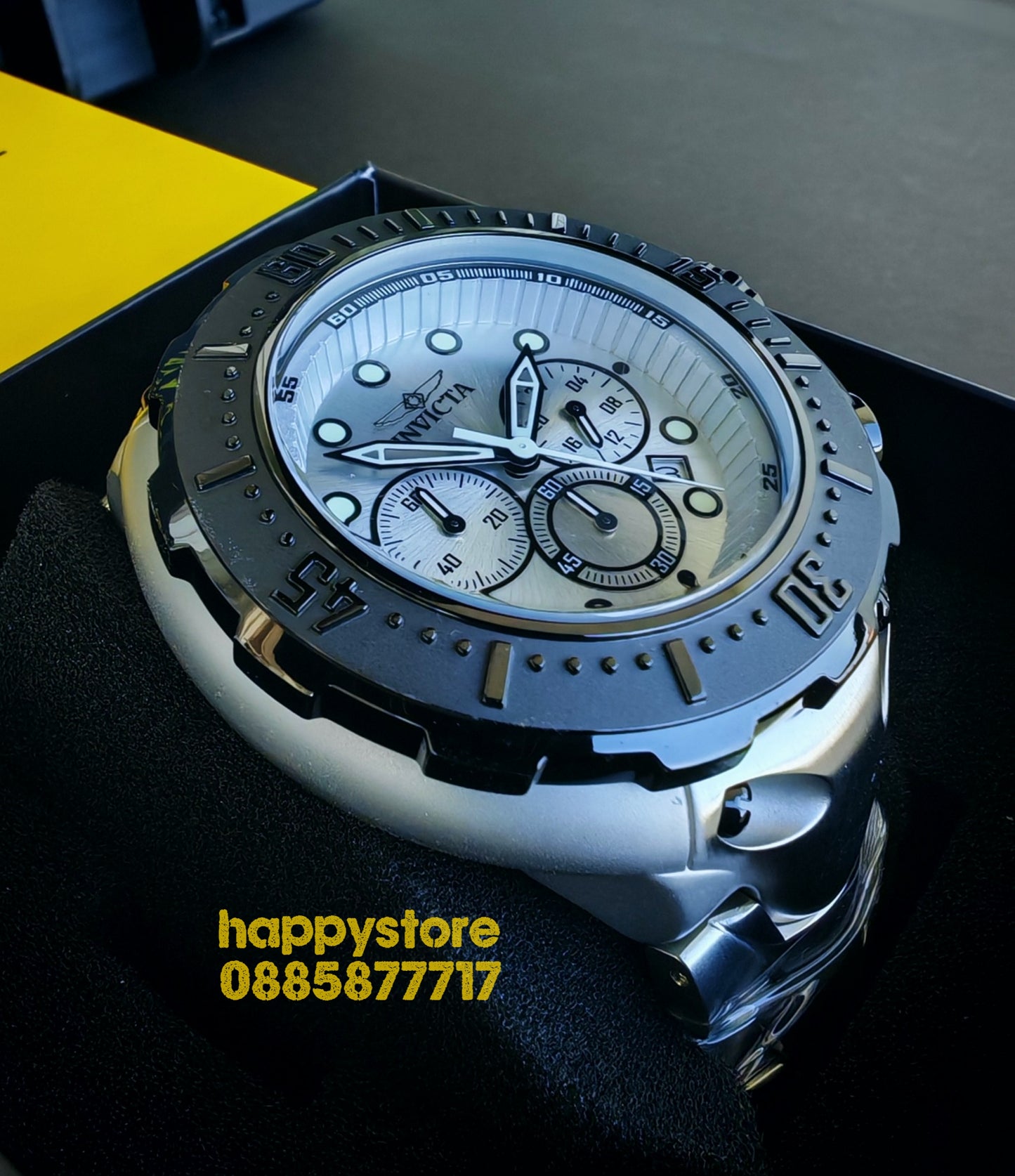 INVICTA Thunderbolt Silver 52 mm