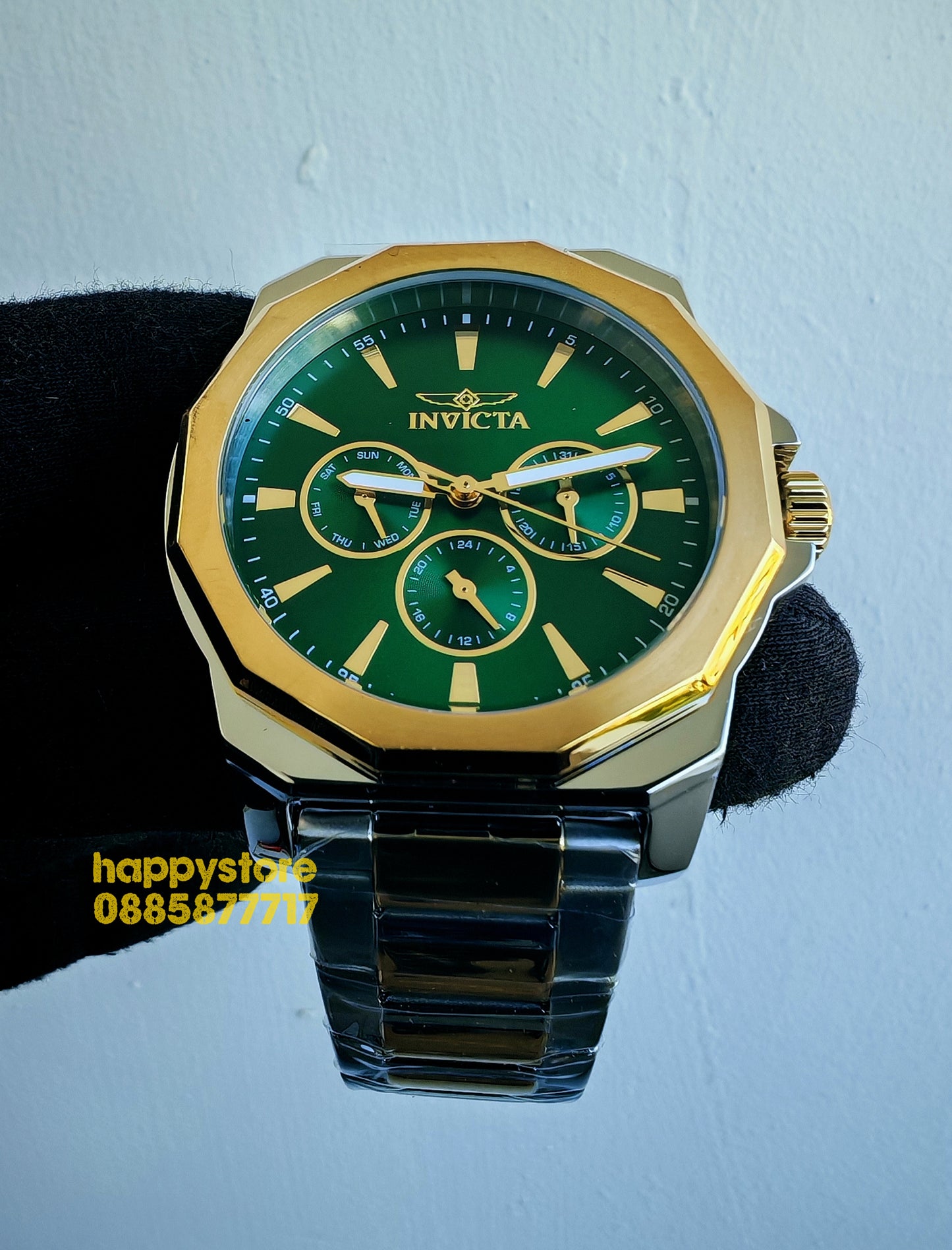 INVICTA Speedway Silver and Gold 44 mm