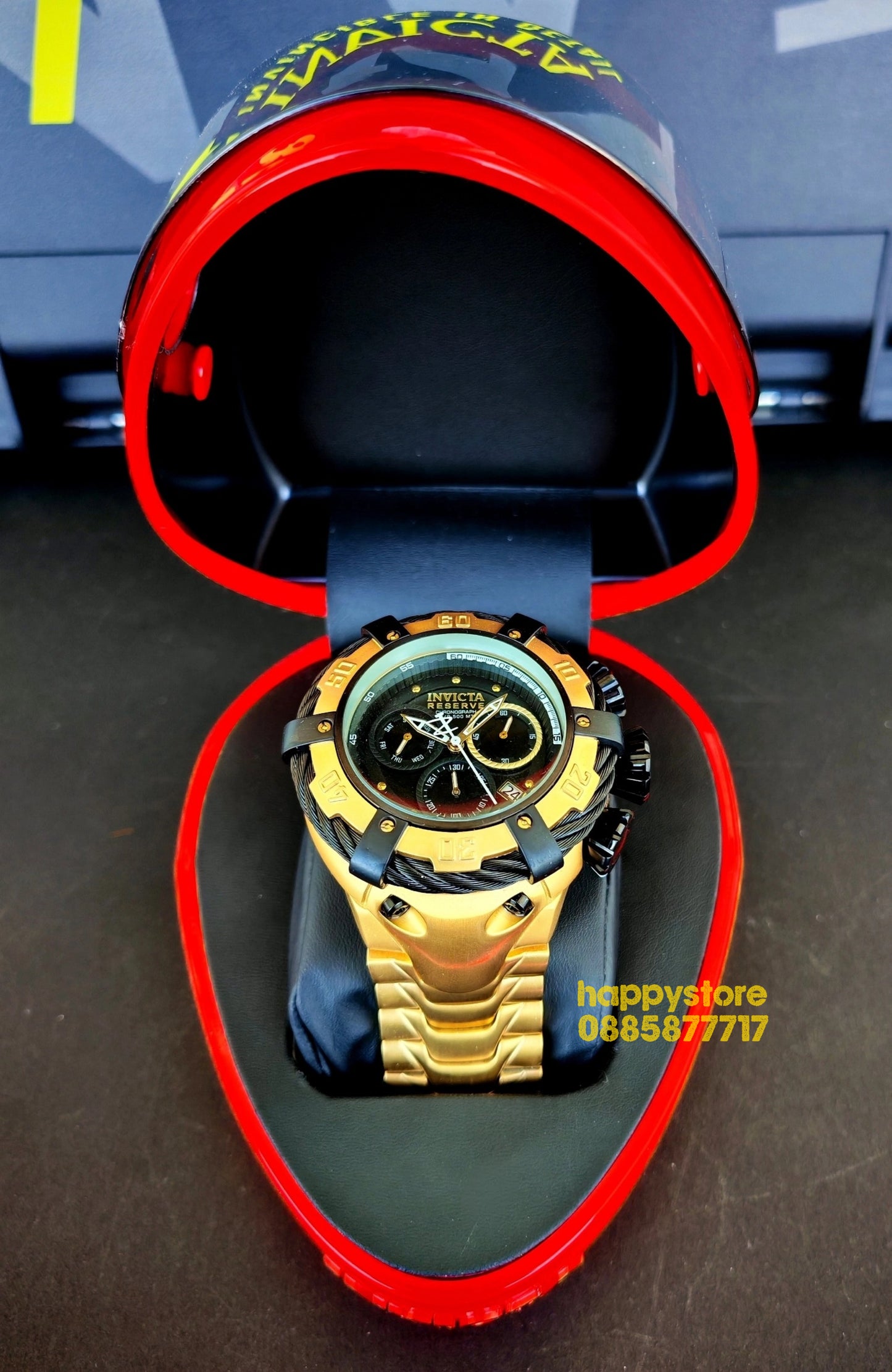 INVICTA Thunderbolt Reserve Gold/Black 55 мм