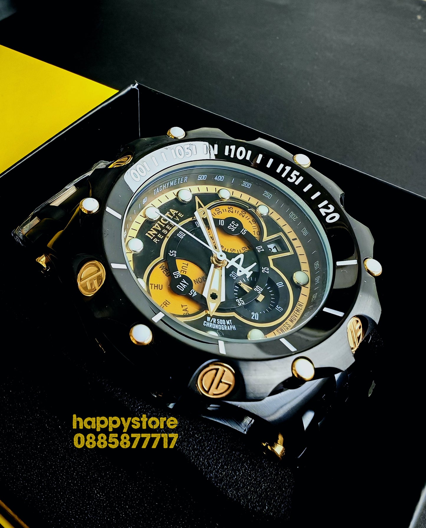 INVICTA Venom Reserve Black 54 мм