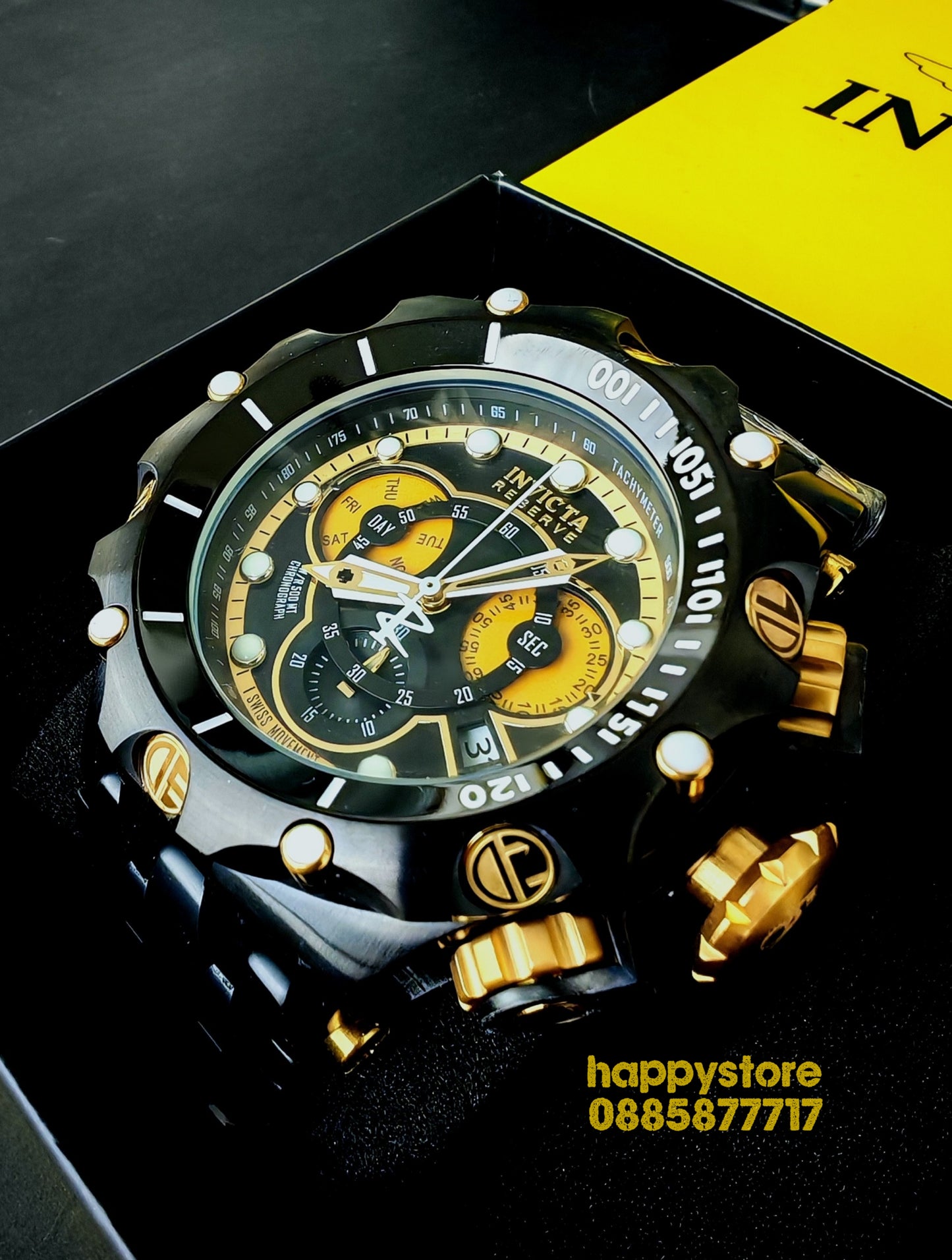 INVICTA Venom Reserve Black 54 мм