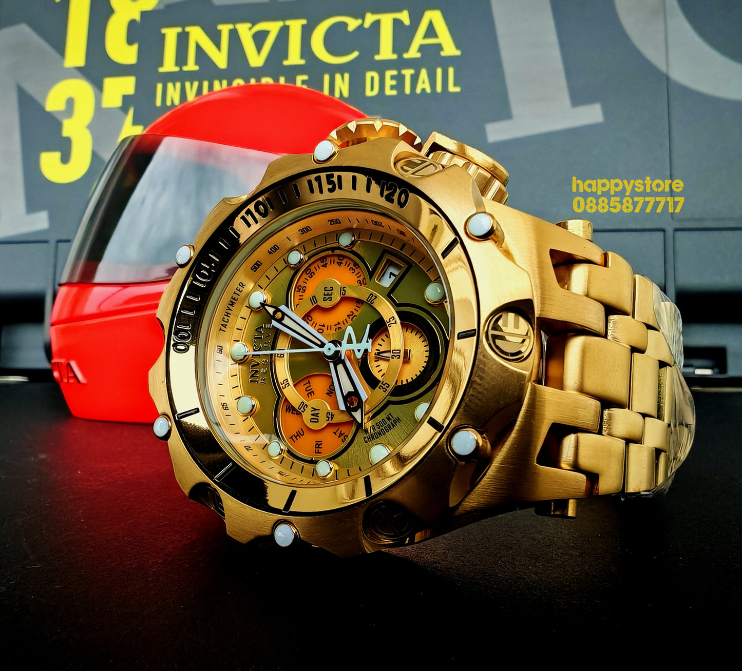 INVICTA Venom Reserve Gold 54 мм