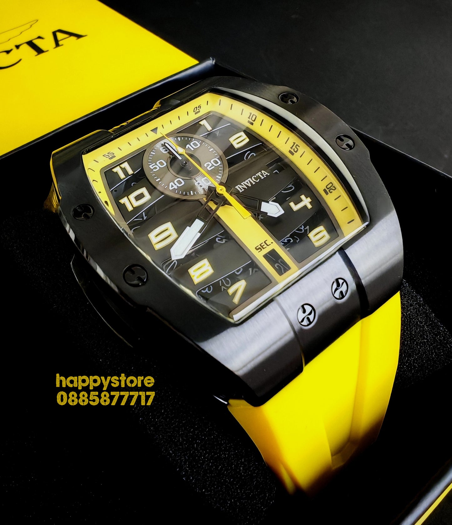 INVICTA Racing Yellow 44 mm