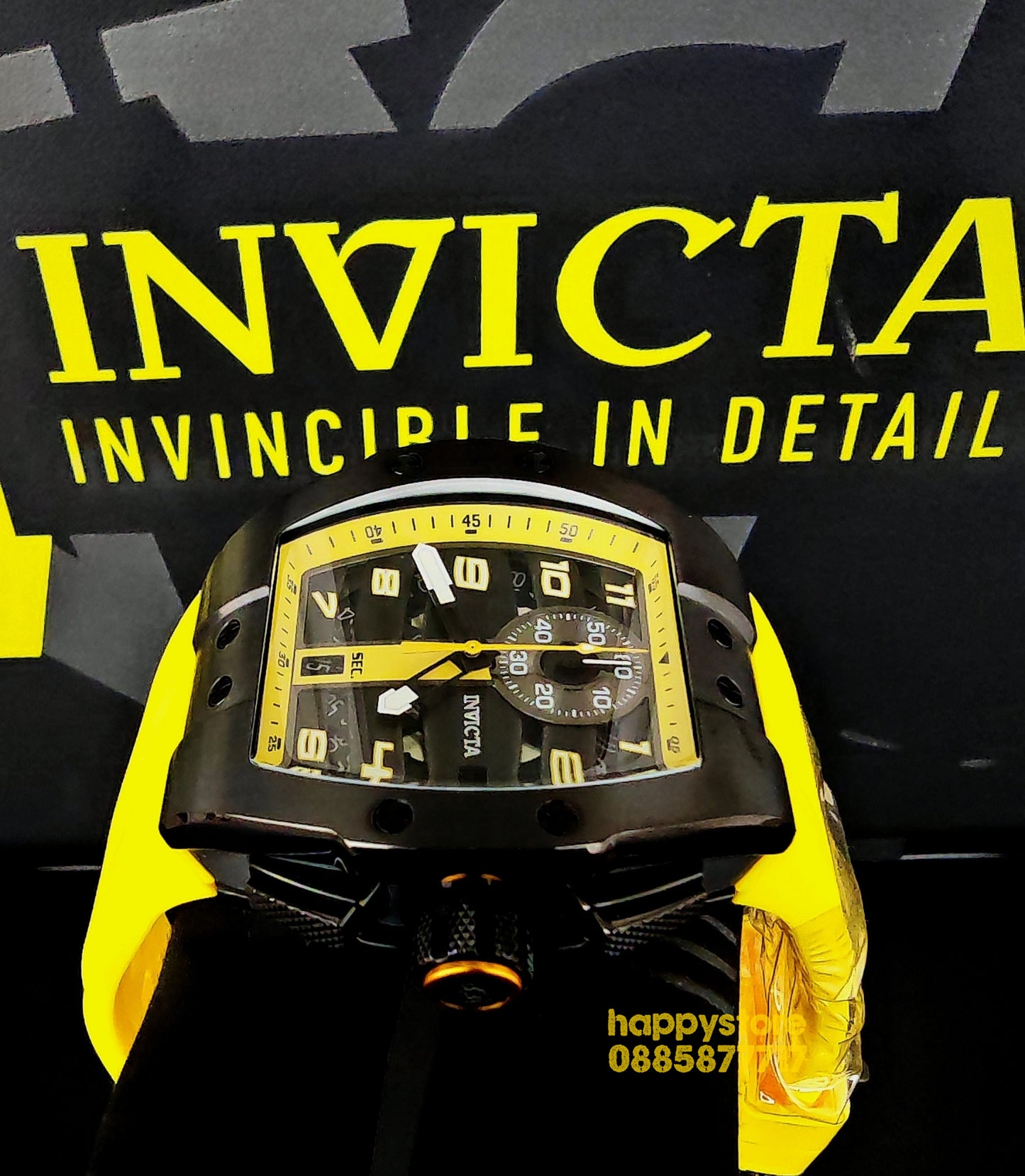 INVICTA Racing Yellow 44 mm