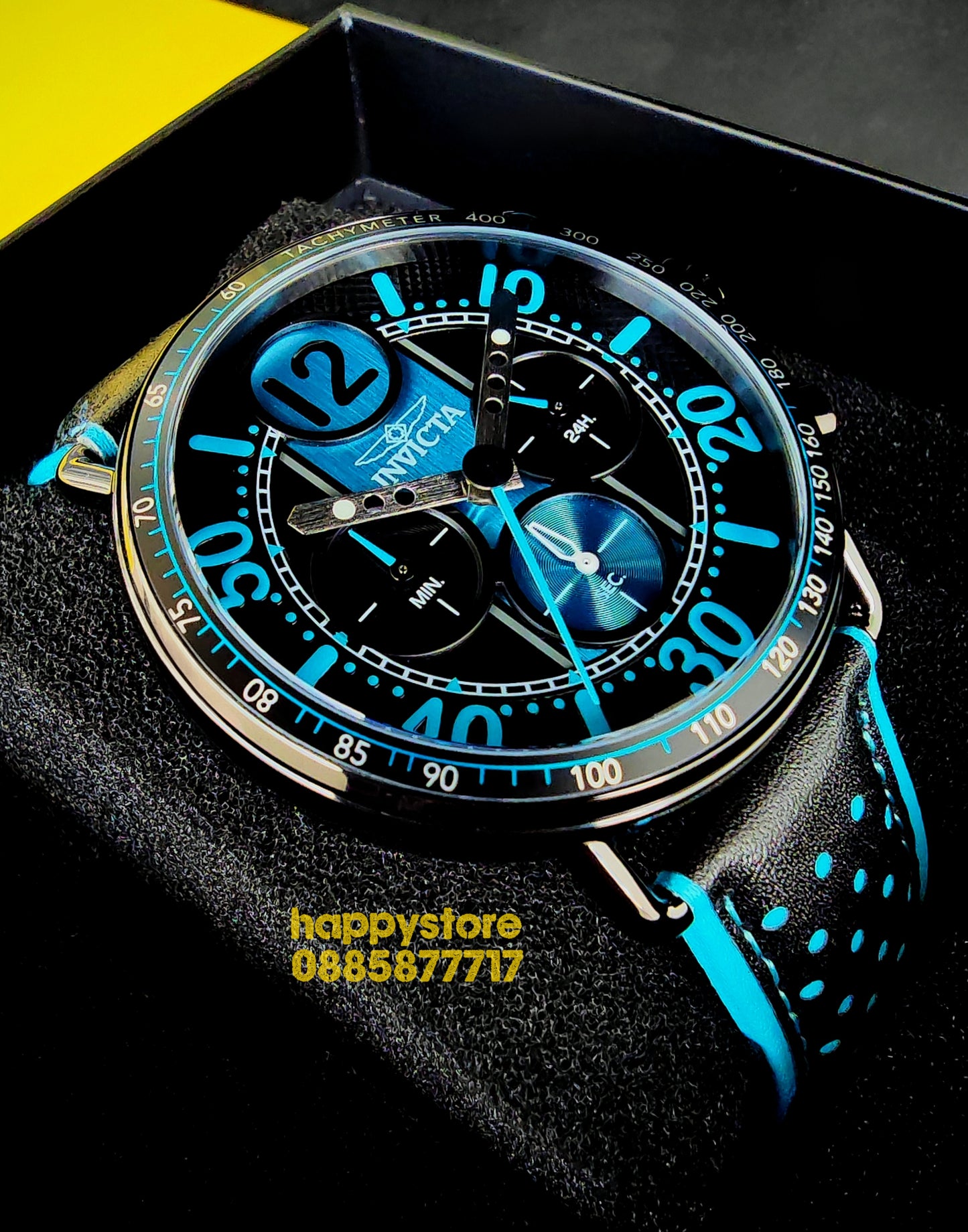 INVICTA Racing Aero Blue 44 mm