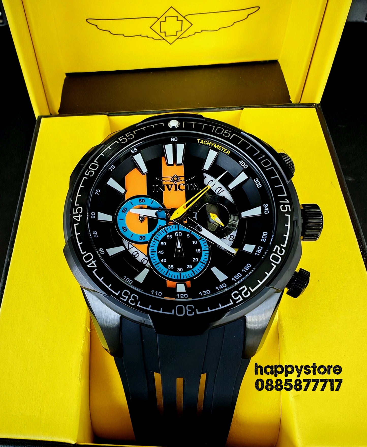 INVICTA Racing Black 50 mm
