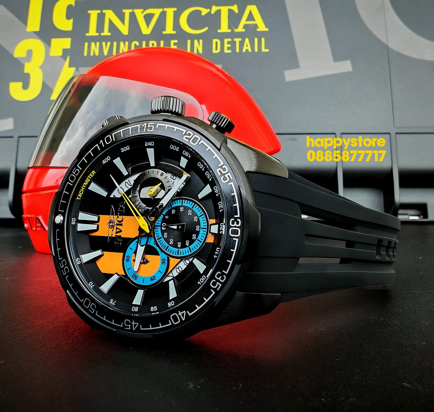 INVICTA Racing Black 50 mm