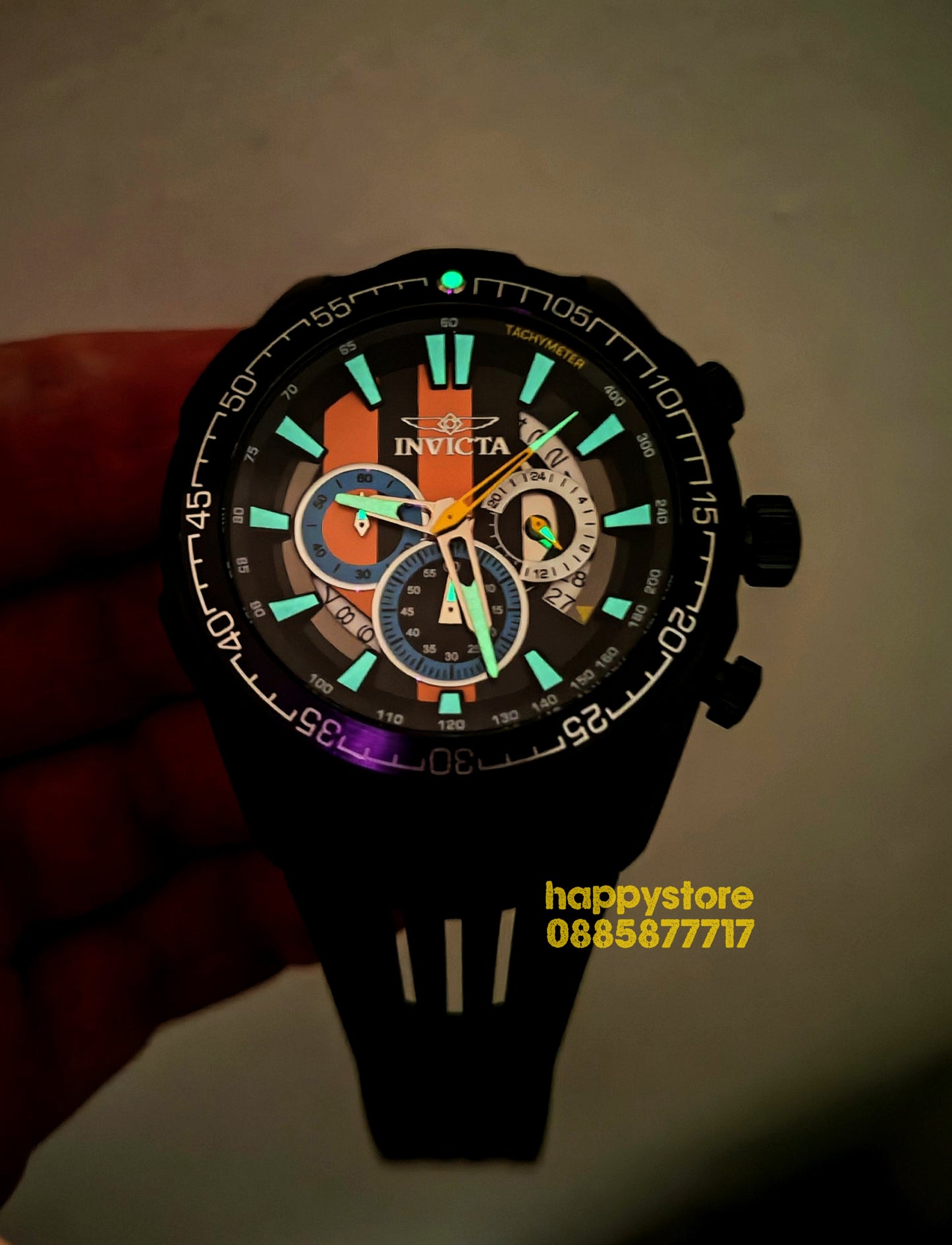 INVICTA Racing Black 50 mm