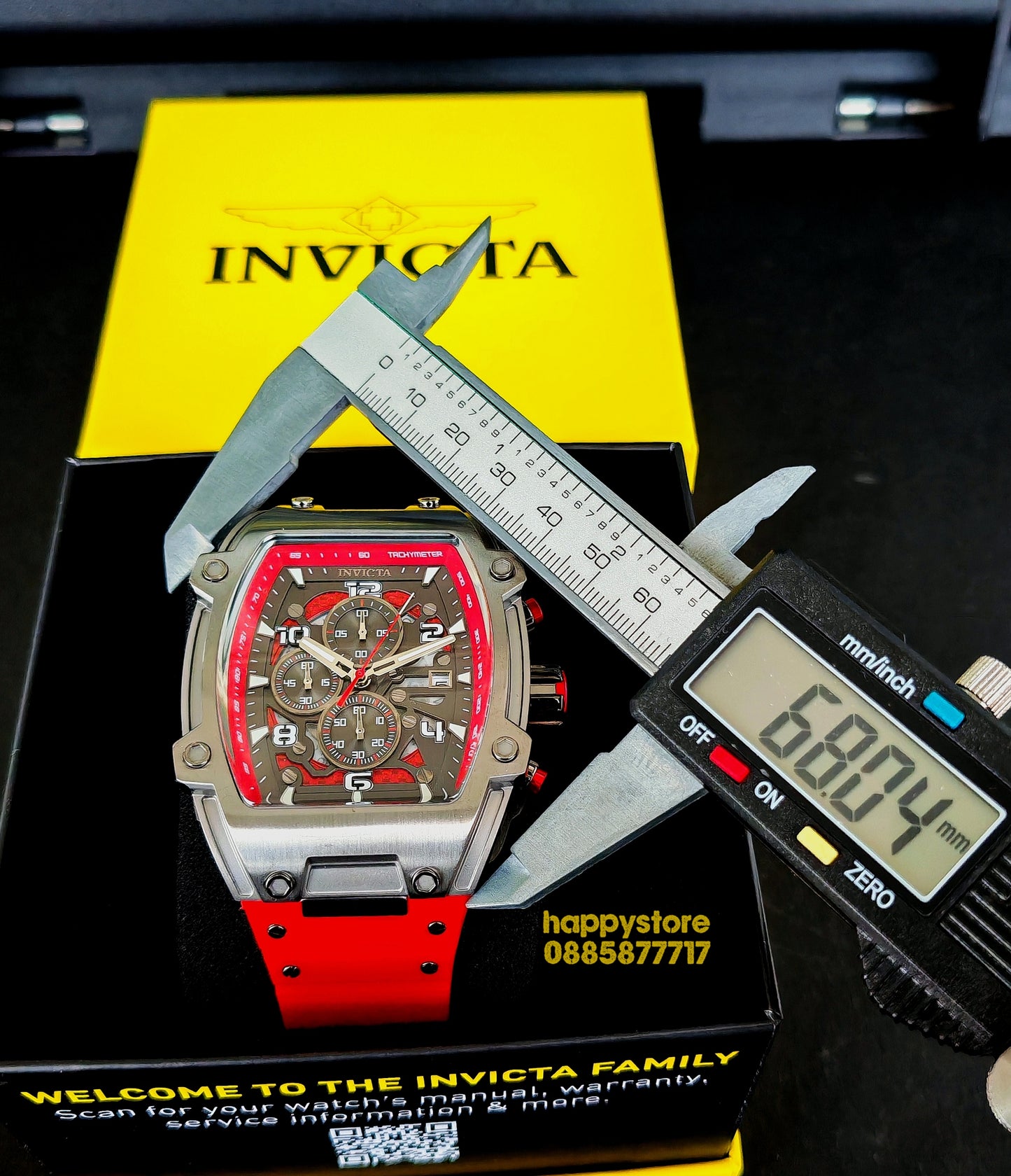 INVICTA S1 Rally Diablo Red 48 mm