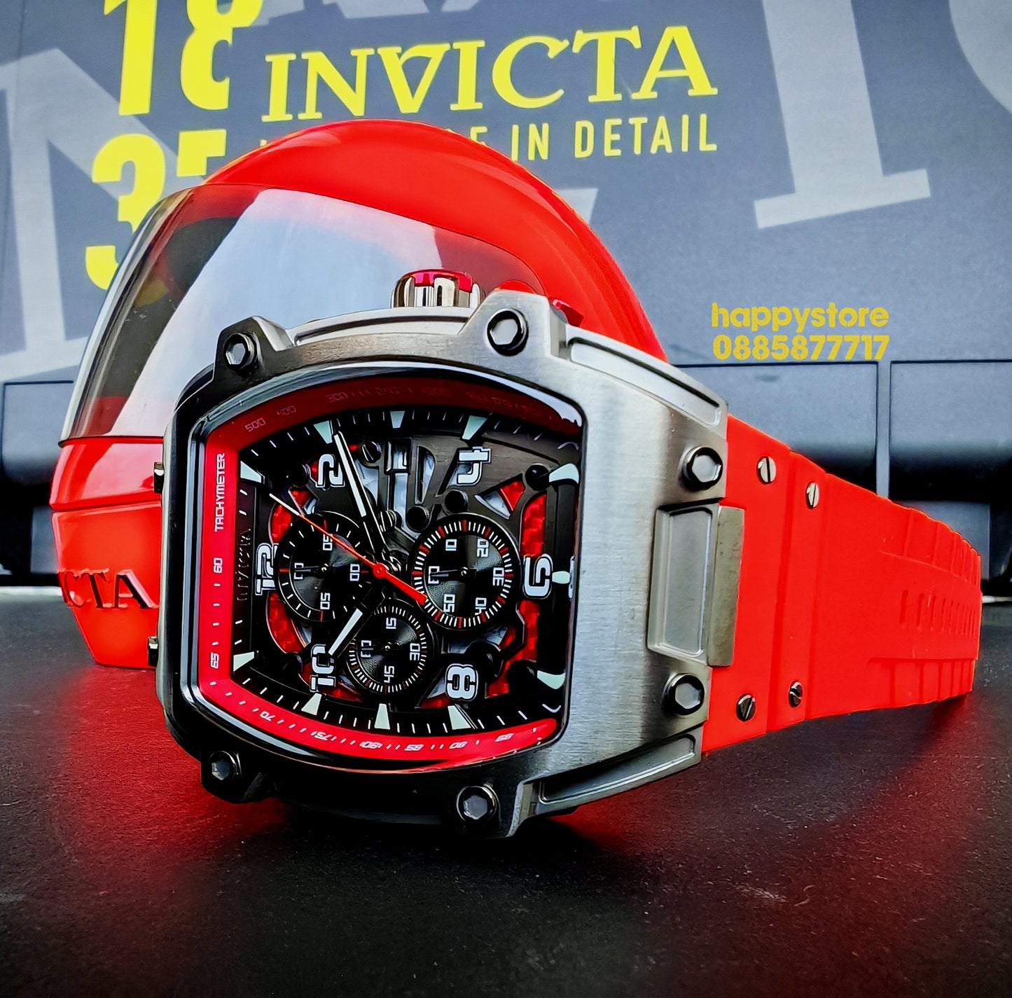 INVICTA S1 Rally Diablo Red 48 mm