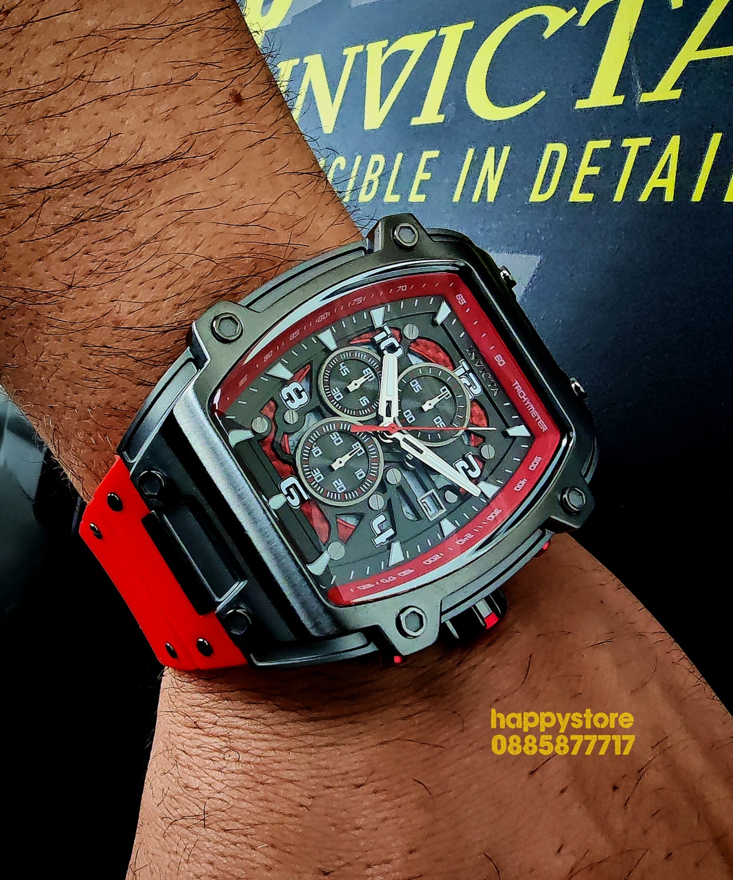 INVICTA S1 Rally Diablo Red 48 mm