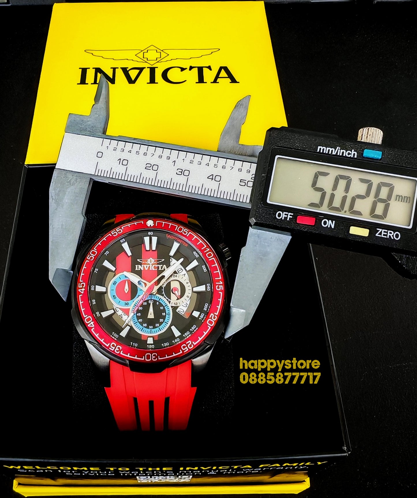 INVICTA Racing Red 50 mm