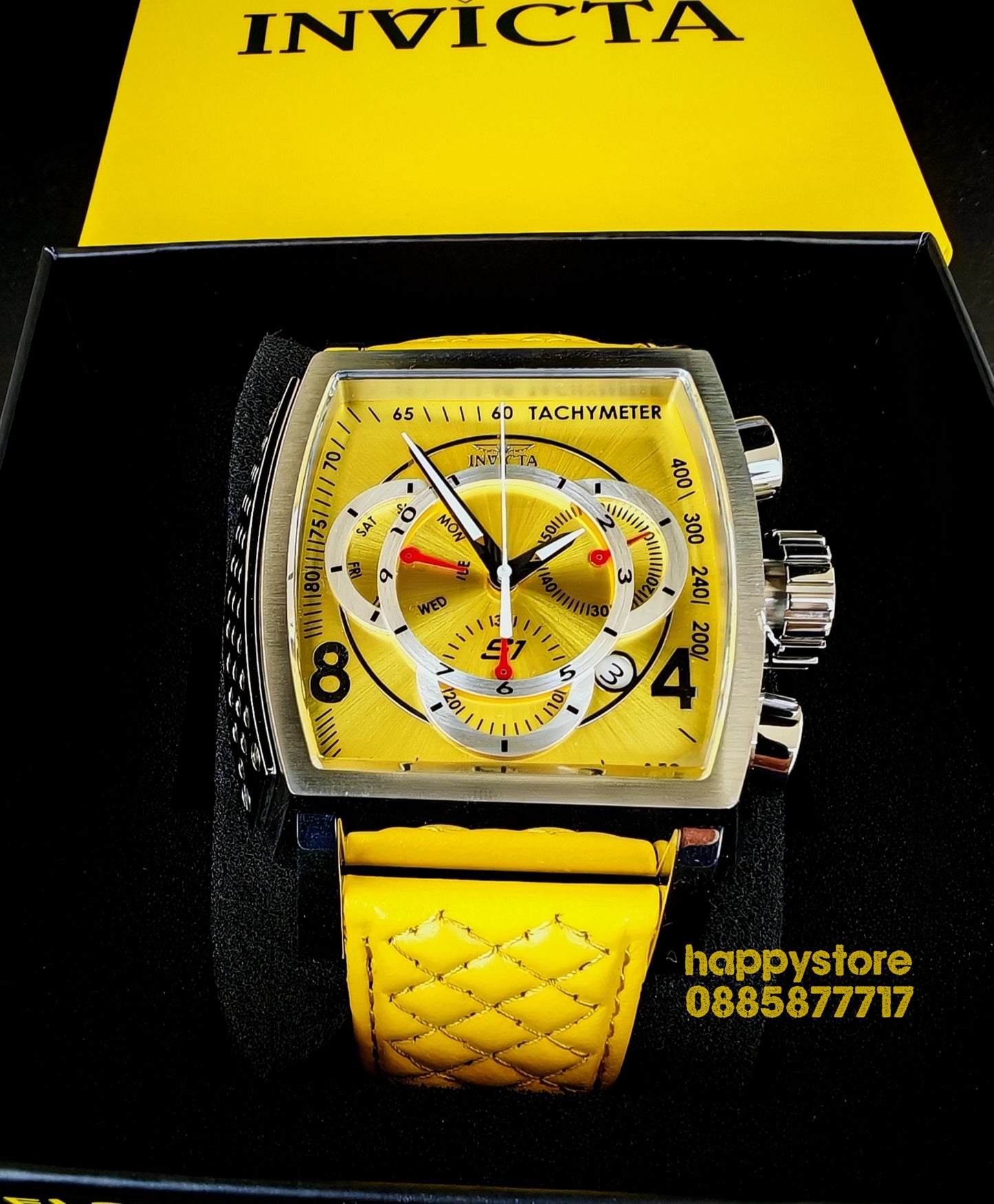INVICTA S1 Rally Swiss Yellow 48 mm