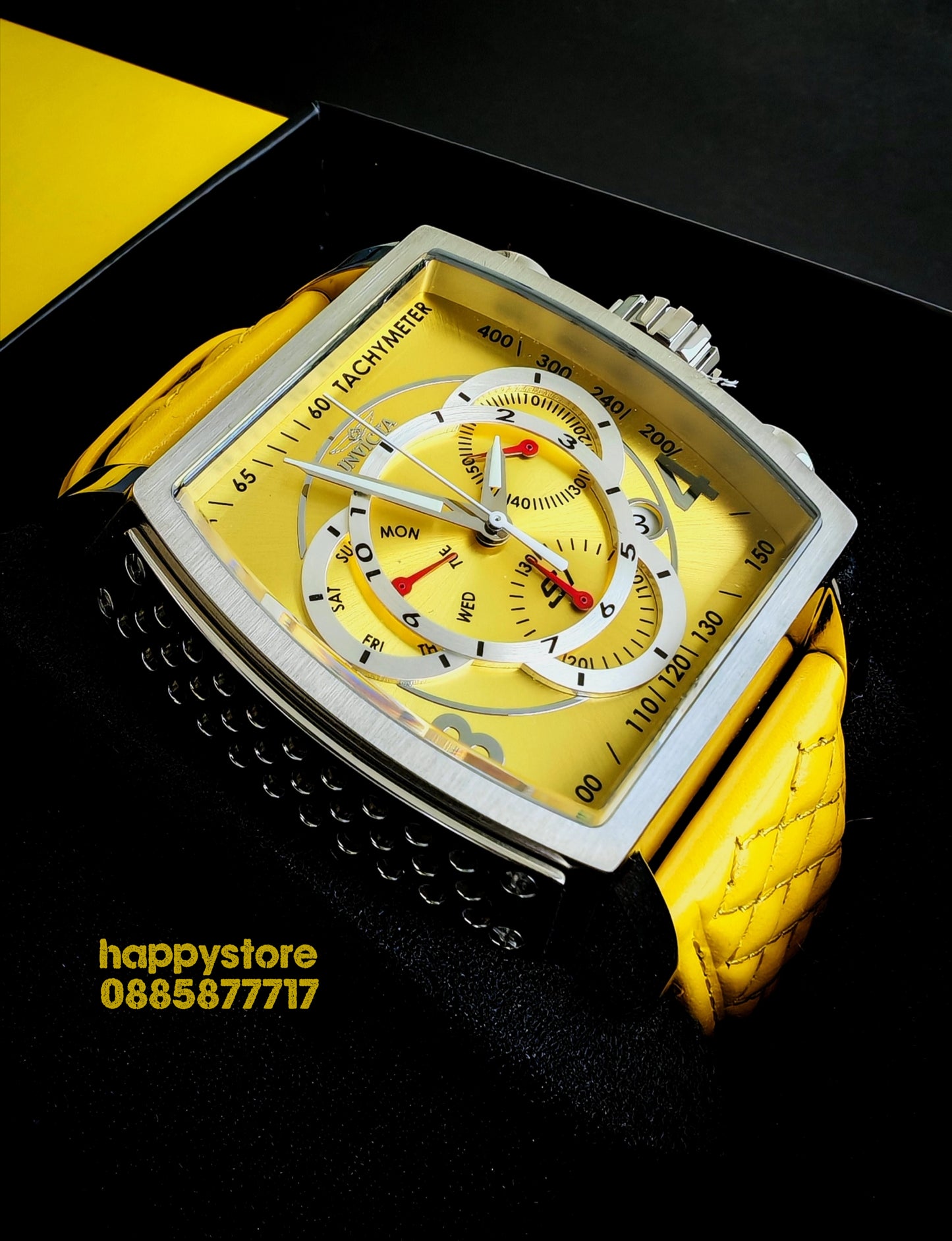 INVICTA S1 Rally Swiss Yellow 48 mm