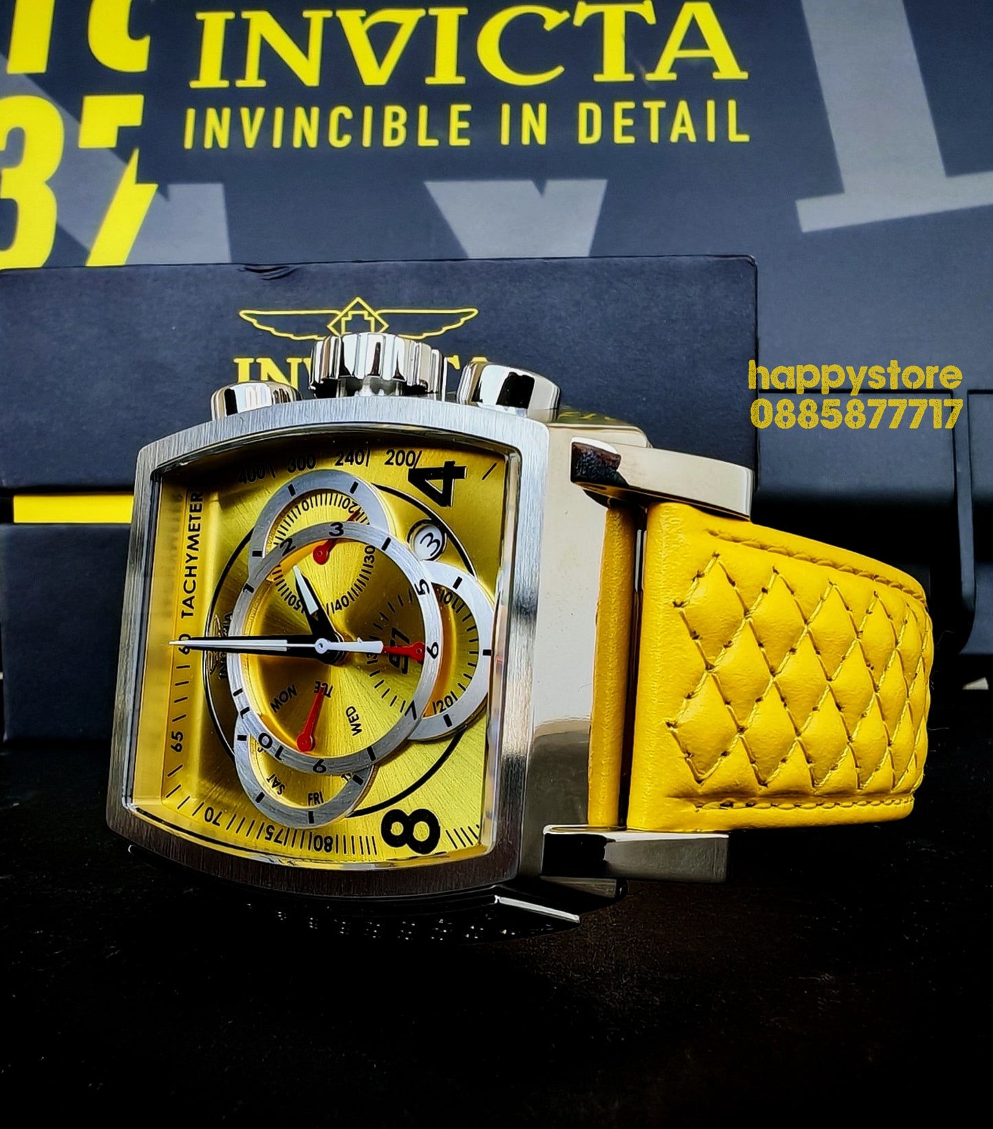 INVICTA S1 Rally Swiss Yellow 48 mm