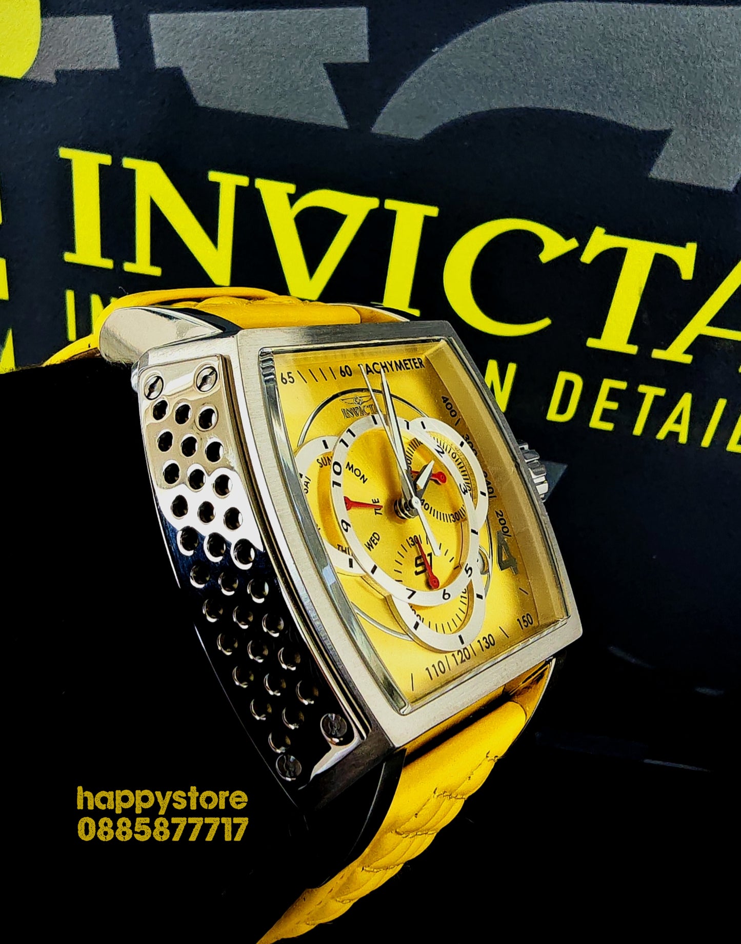 INVICTA S1 Rally Swiss Yellow 48 mm