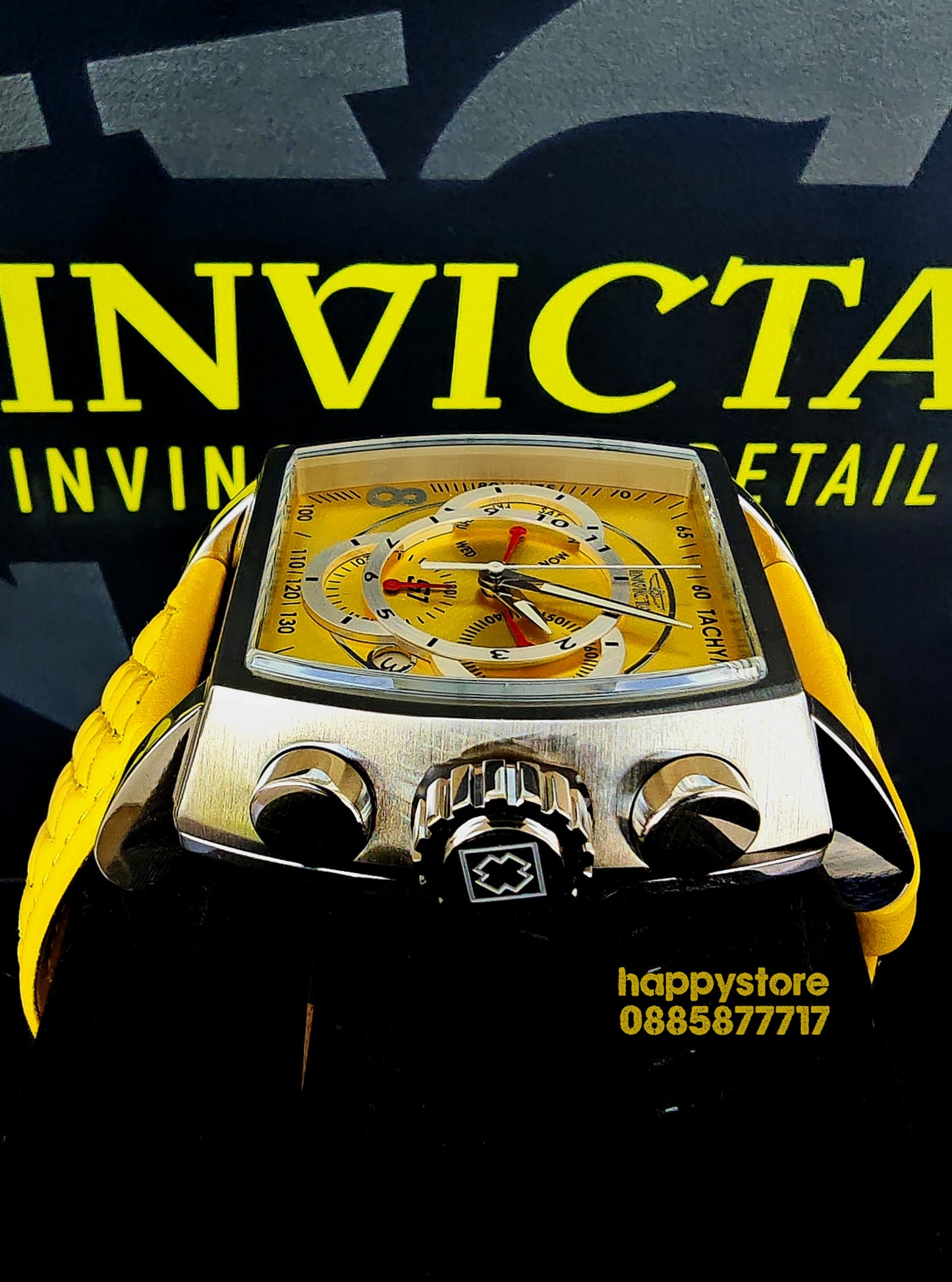 INVICTA S1 Rally Swiss Yellow 48 mm