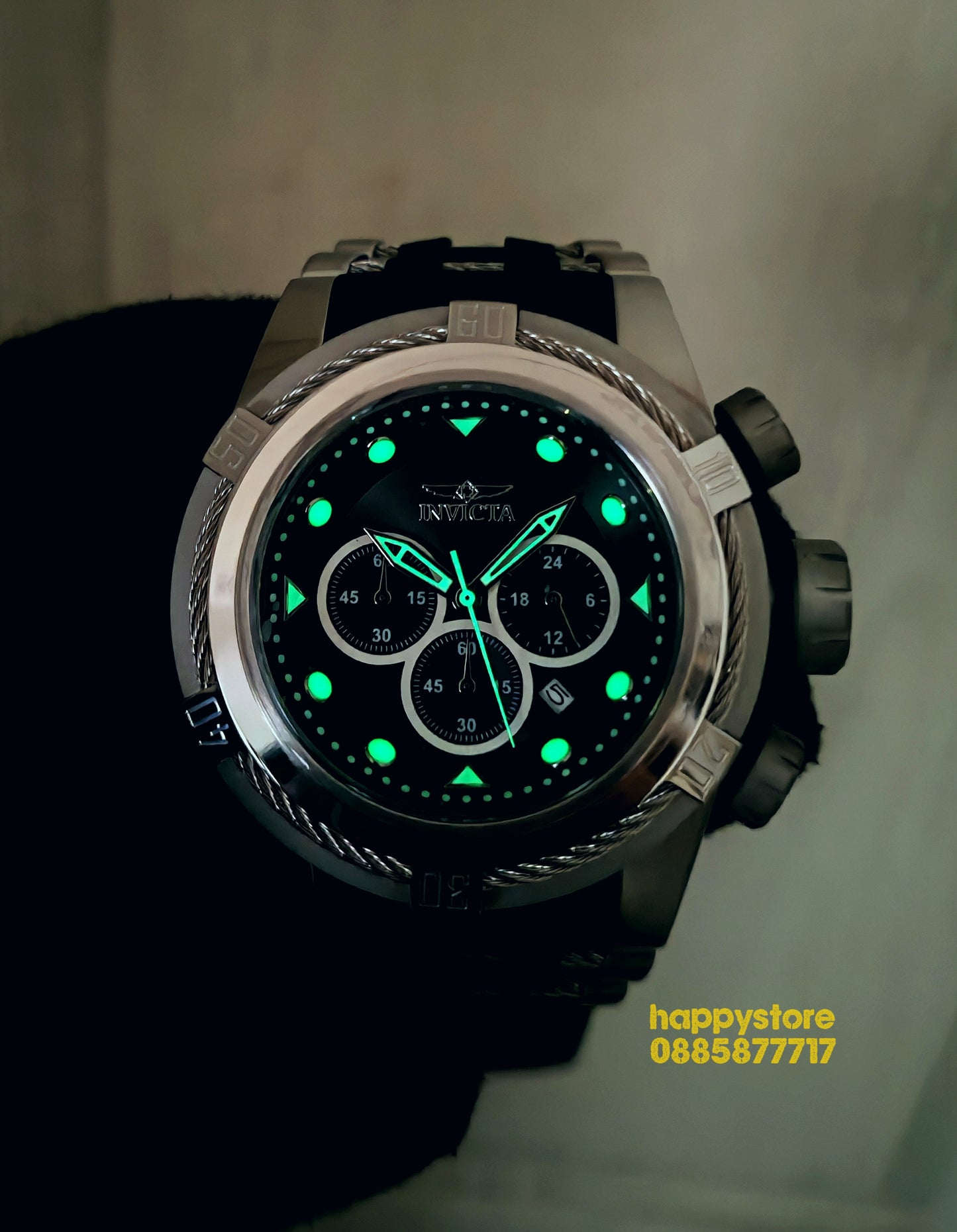 INVICTA Bolt Zeus Silver 53 mm