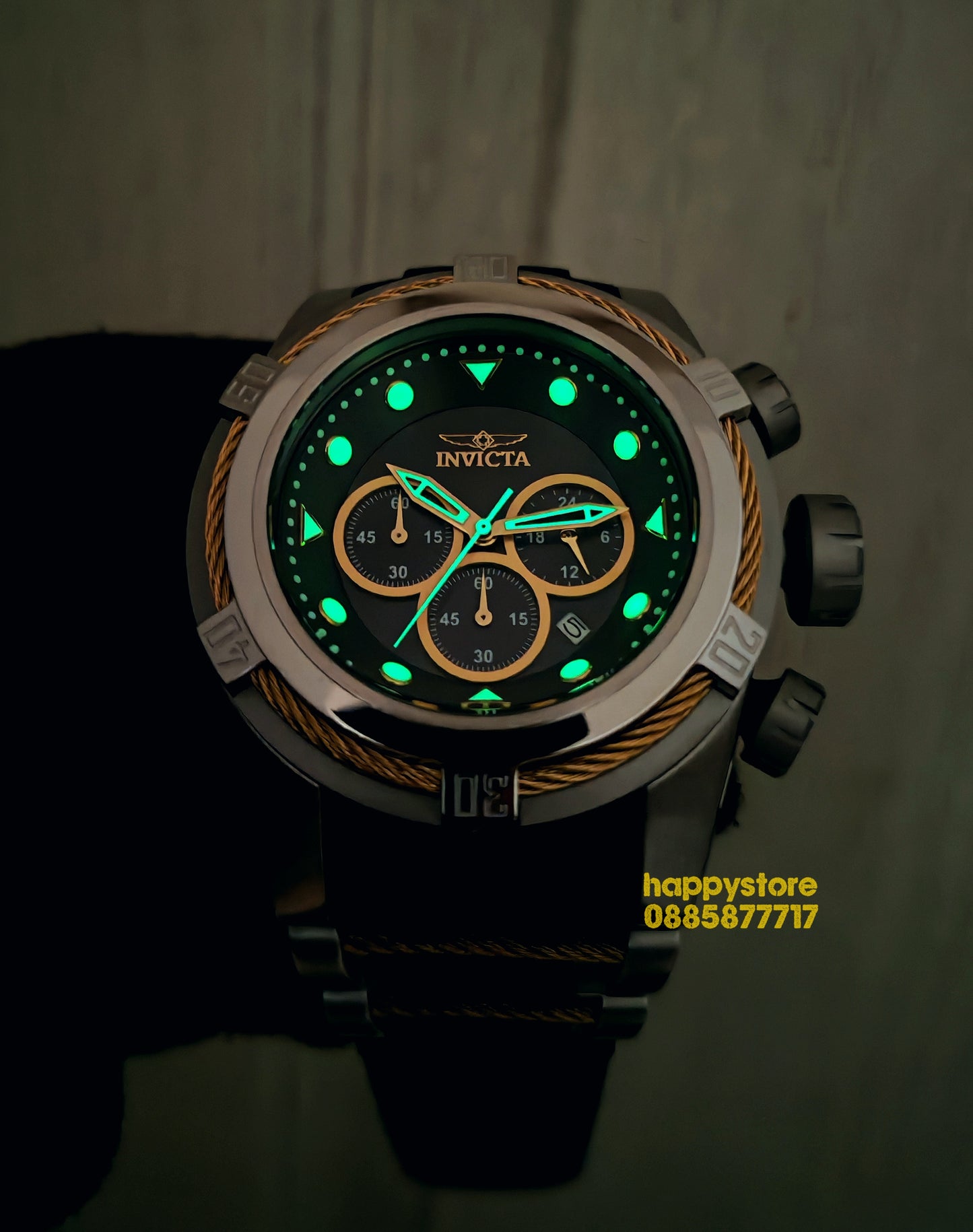 INVICTA Bolt Zeus Silver/Gold 53 mm