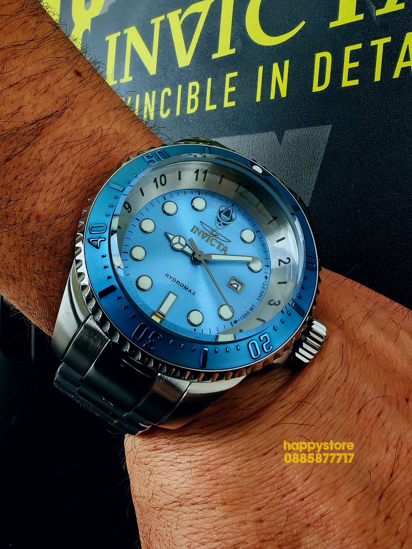 INVICTA Hydromax blue 52