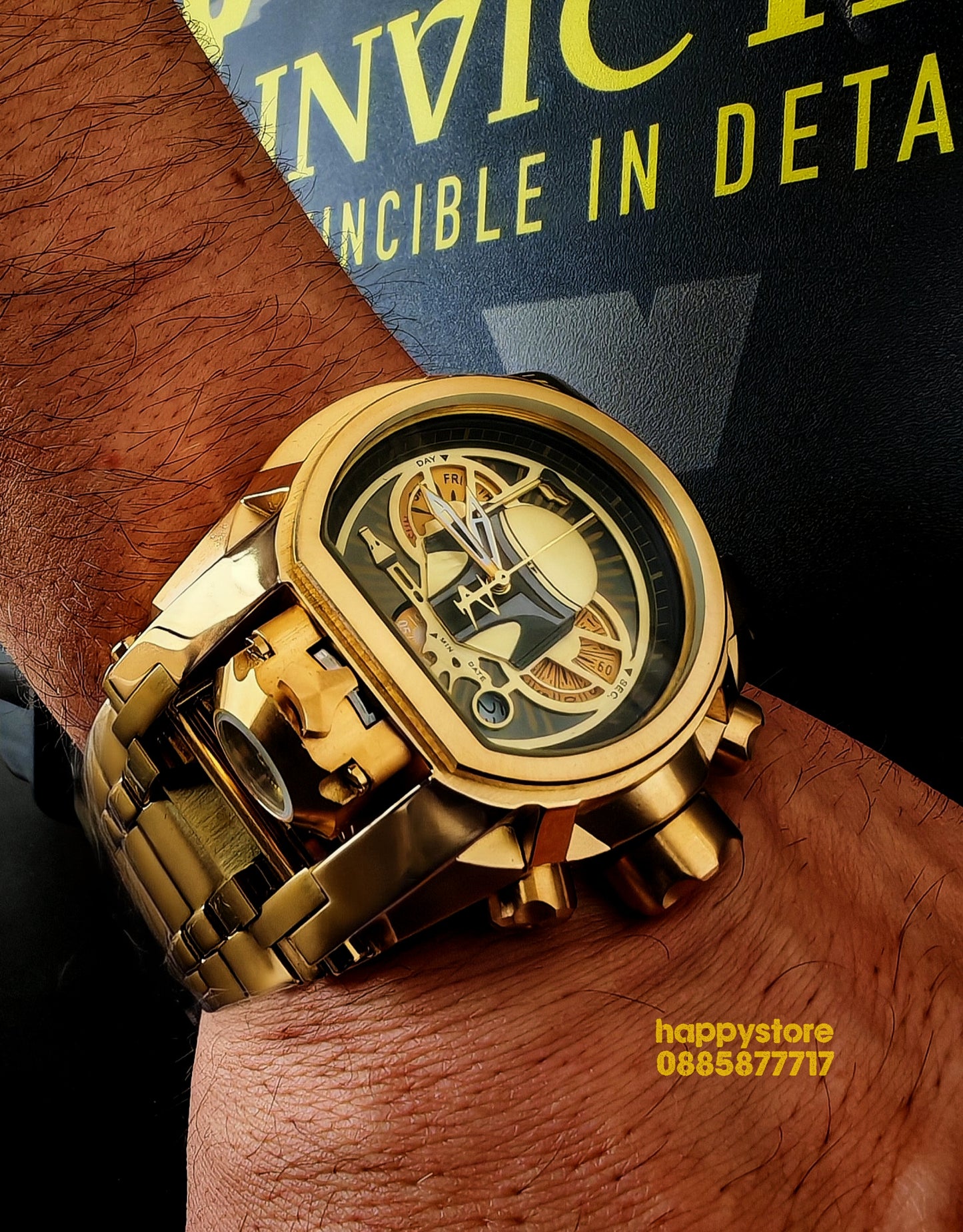 INVICTA Bolt Zeus Gold Star Wars Edition 52 mm