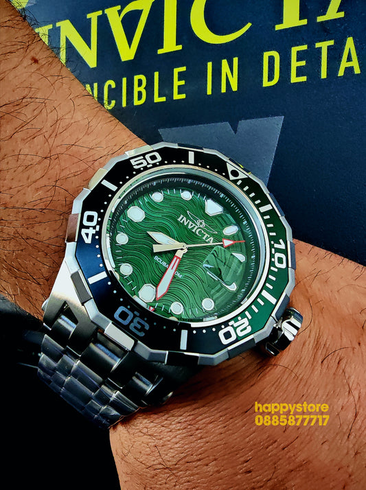 INVICTA Wave green 52 mm