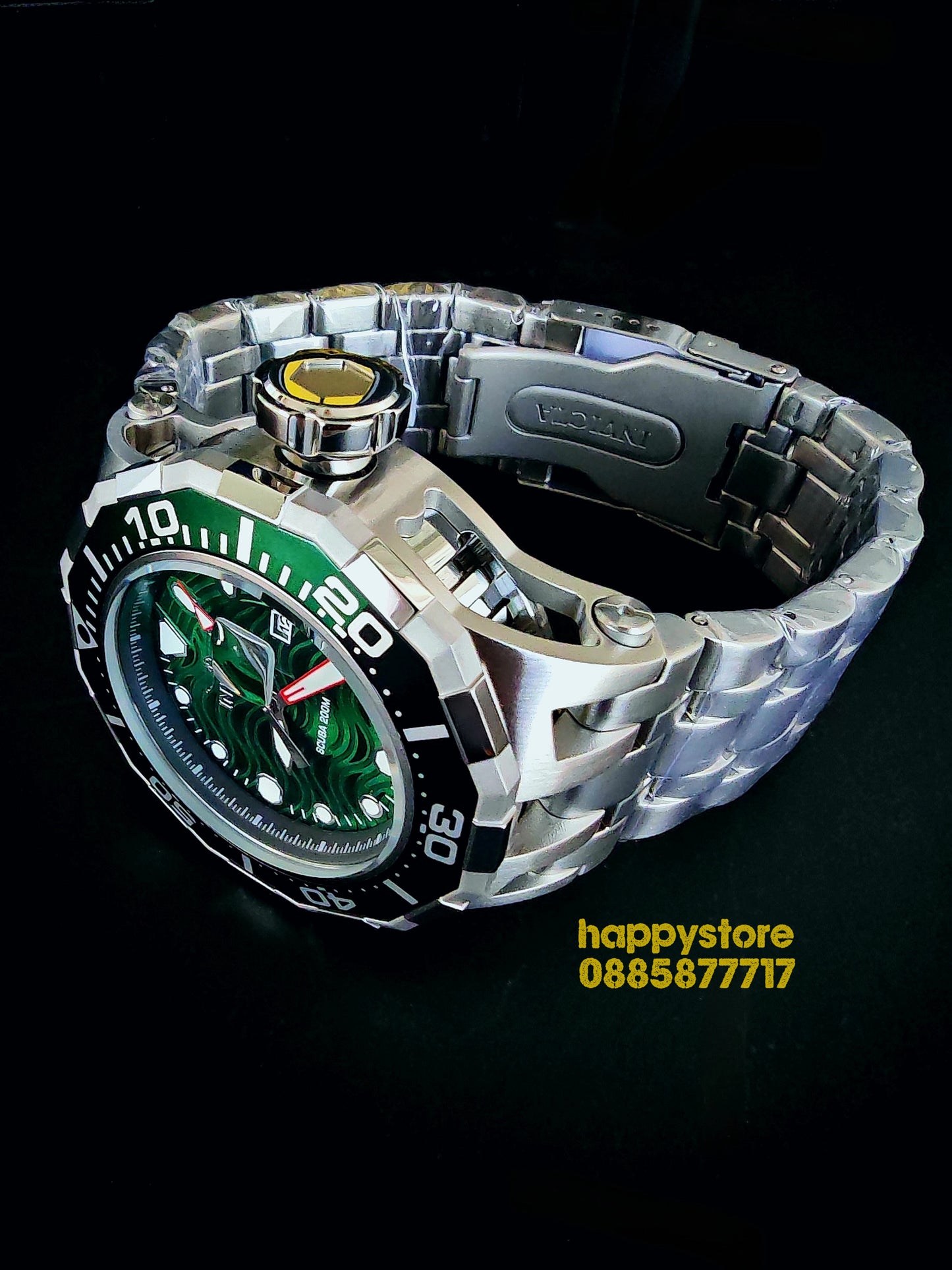 INVICTA Wave green 52 mm