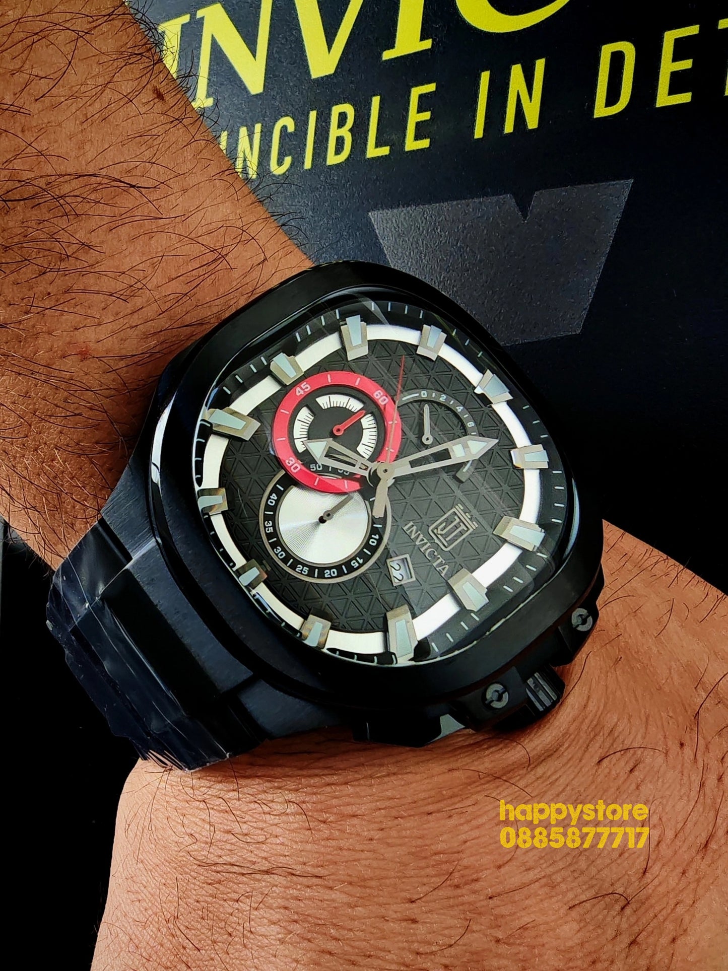 INVICTA Jason Taylor Black LIMITED EDITION