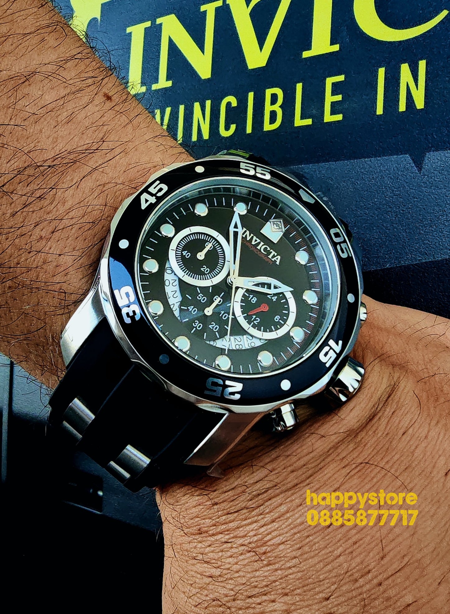 INVICTA Pro Diver SCUBA Silver 48 mm