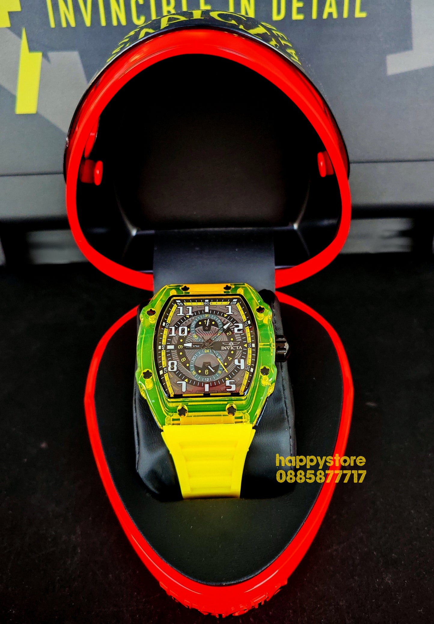INVICTA Cyclone Yellow/Black 49 mm