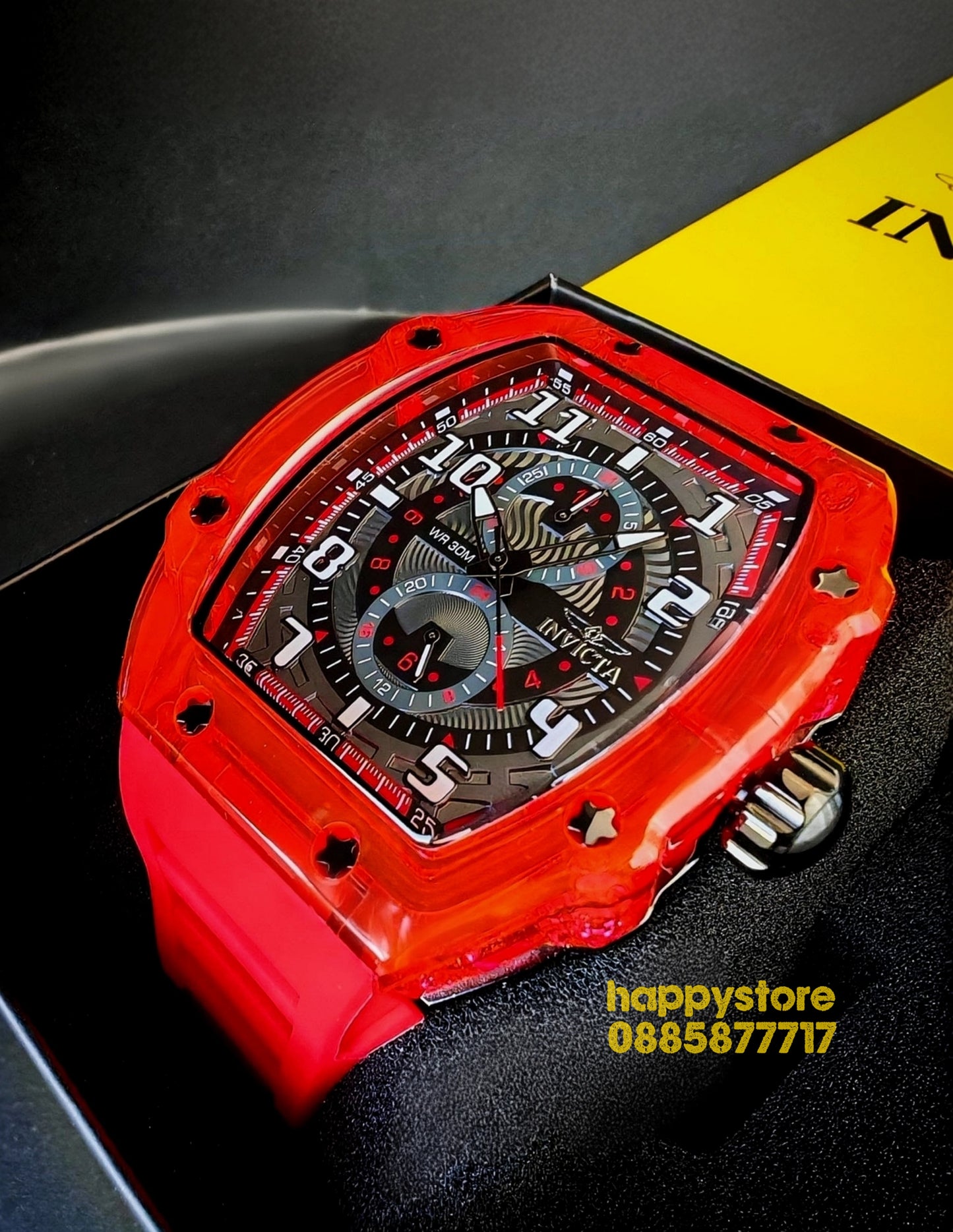 INVICTA Cyclone Red 49 mm