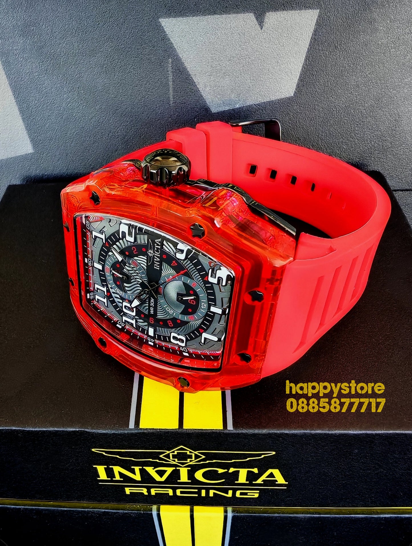 INVICTA Cyclone Red 49 mm