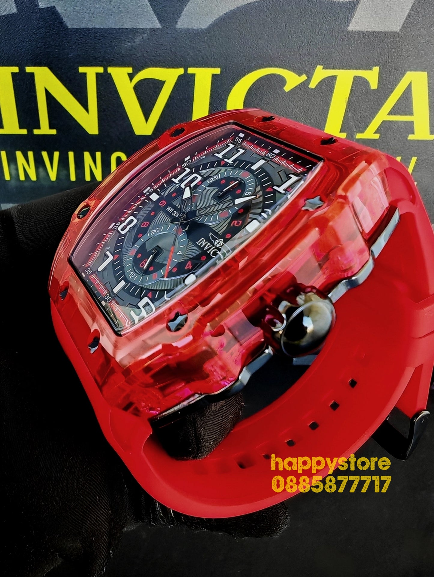 INVICTA Cyclone Red 49 mm