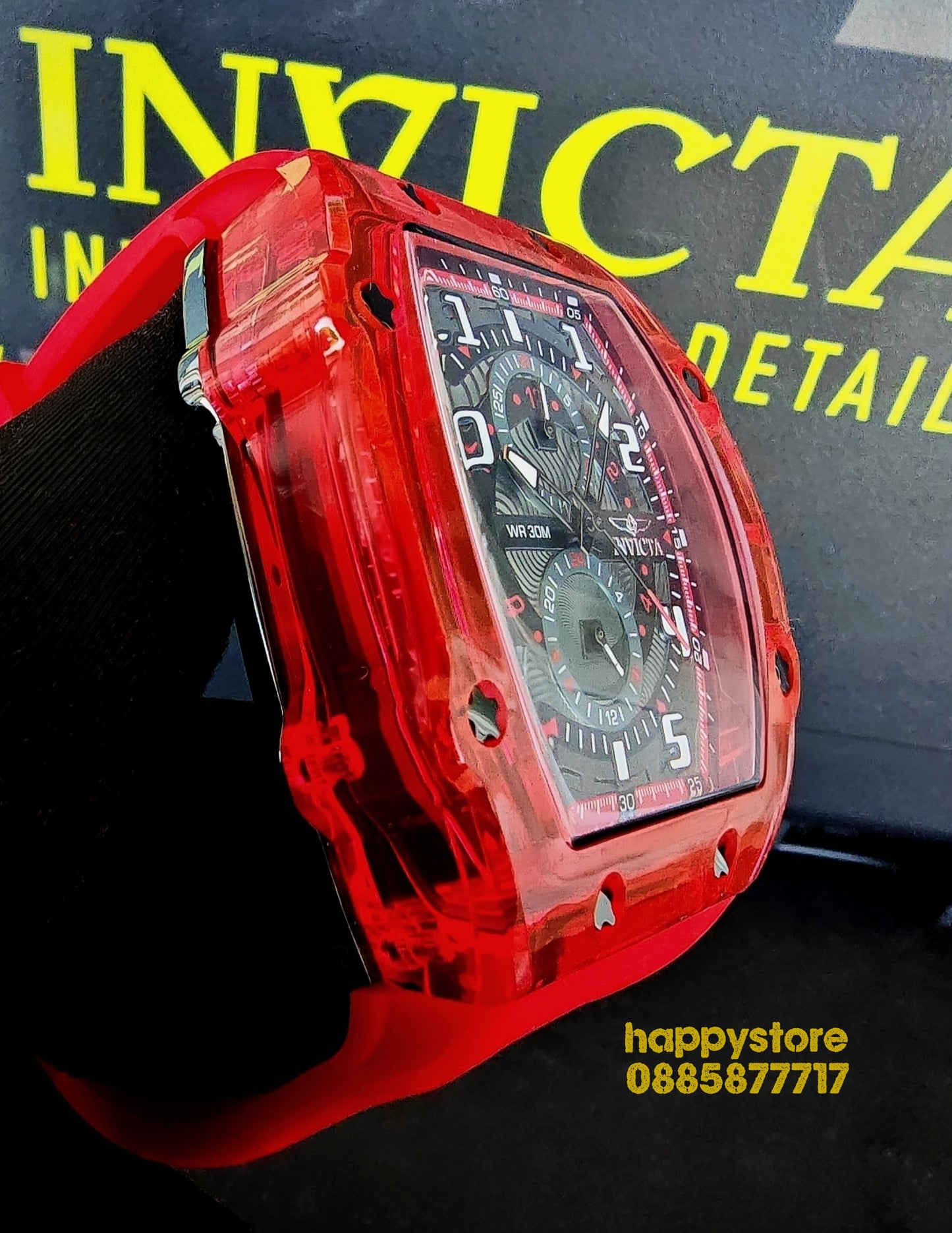 INVICTA Cyclone Red 49 mm