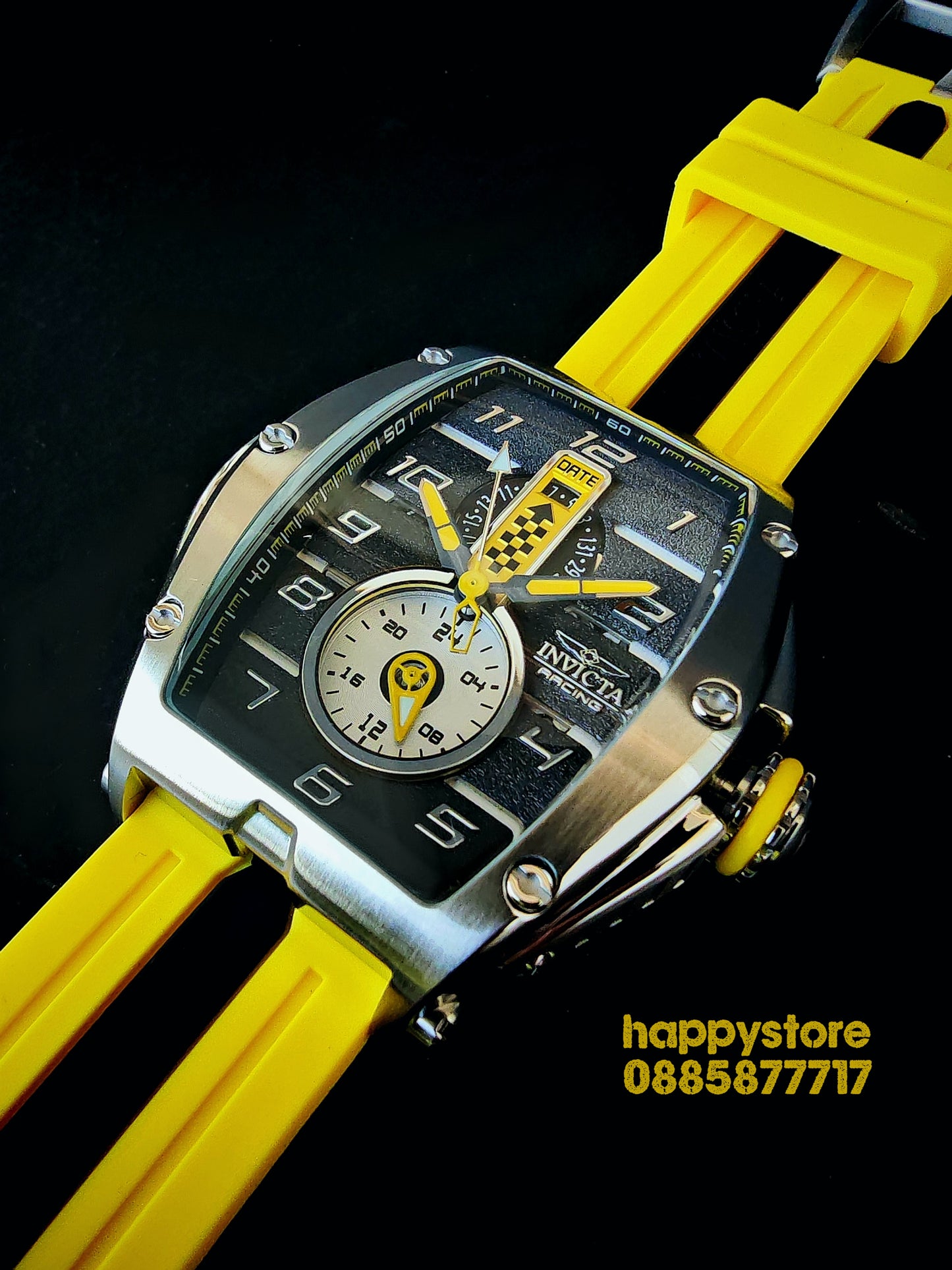 INVICTA RACING Monza Yellow стомана 57 мм
