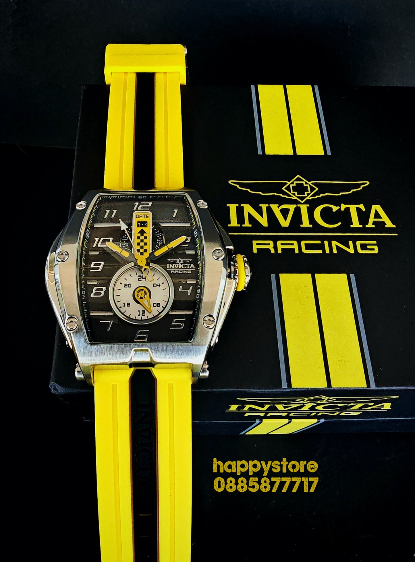 INVICTA RACING Monza Yellow стомана 57 мм