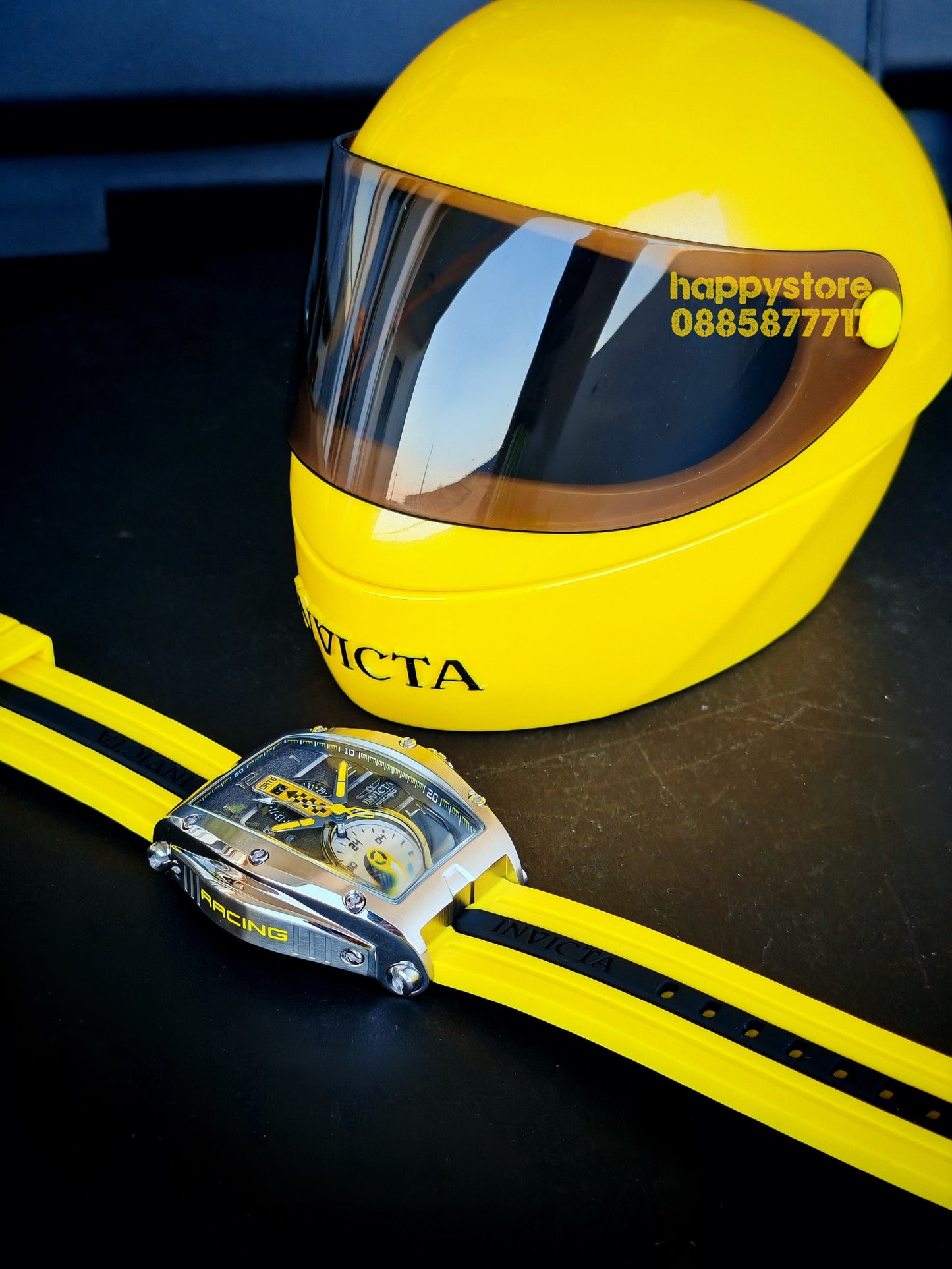 INVICTA RACING Monza Yellow стомана 57 мм