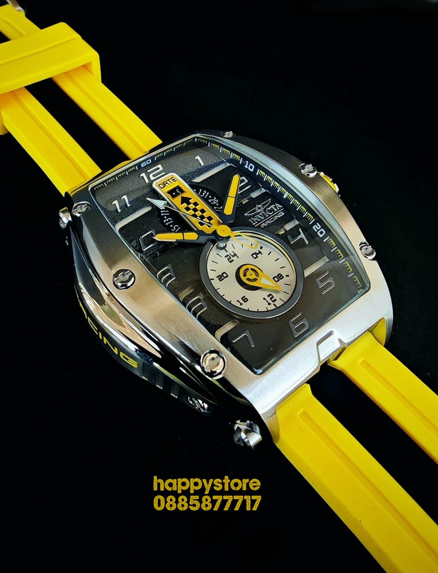 INVICTA RACING Monza Yellow стомана 57 мм