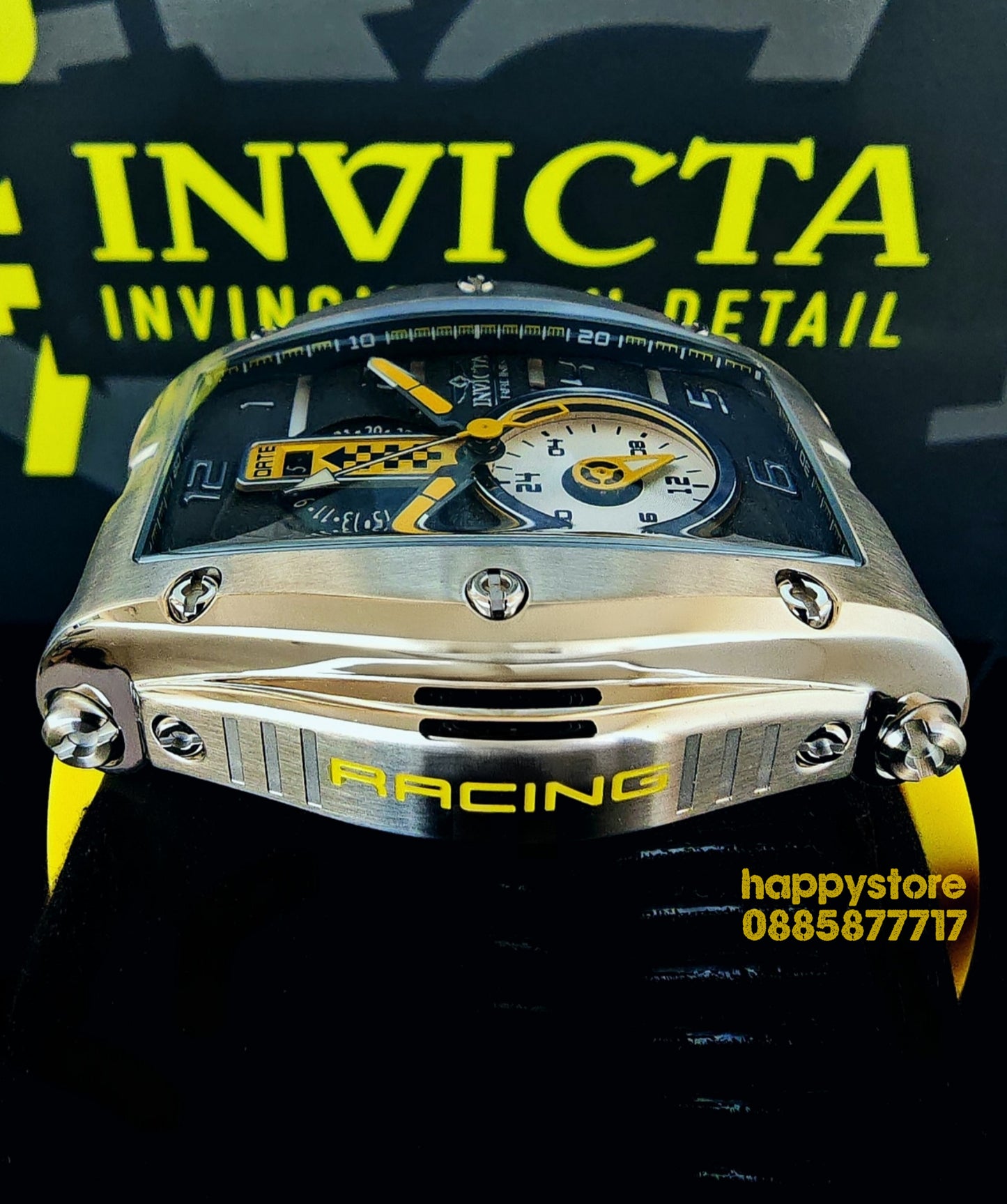 INVICTA RACING Monza Yellow стомана 57 мм