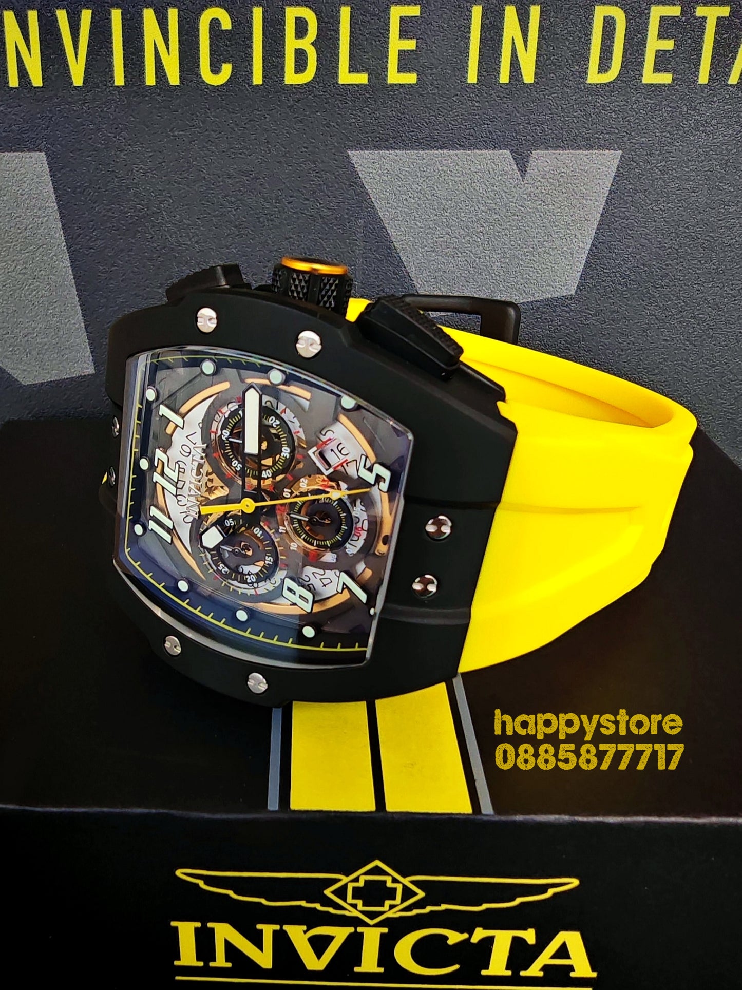 INVICTA JM Correa Swiss Yellow LIMITED EDITION 47мм