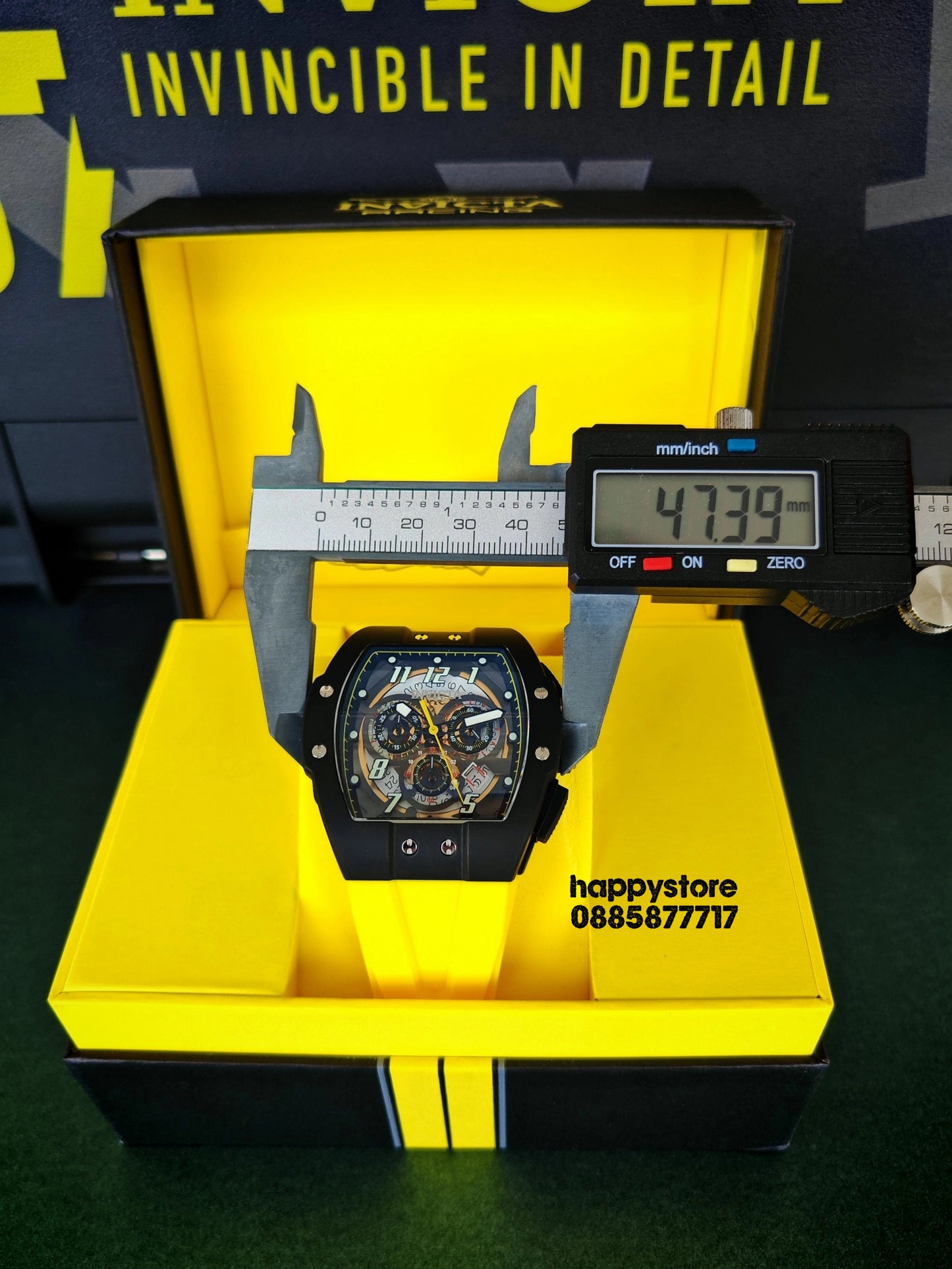 INVICTA JM Correa Swiss Yellow LIMITED EDITION 47мм
