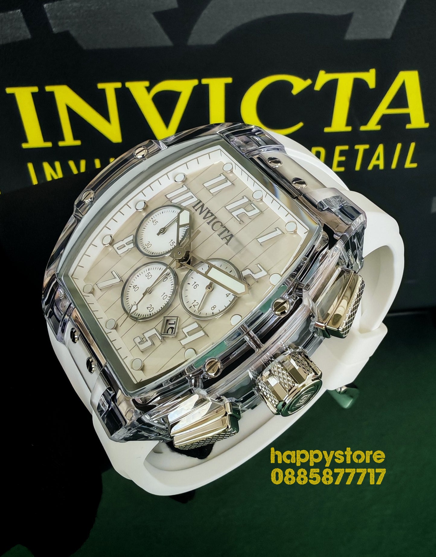 INVICTA Ghost white 47 mm