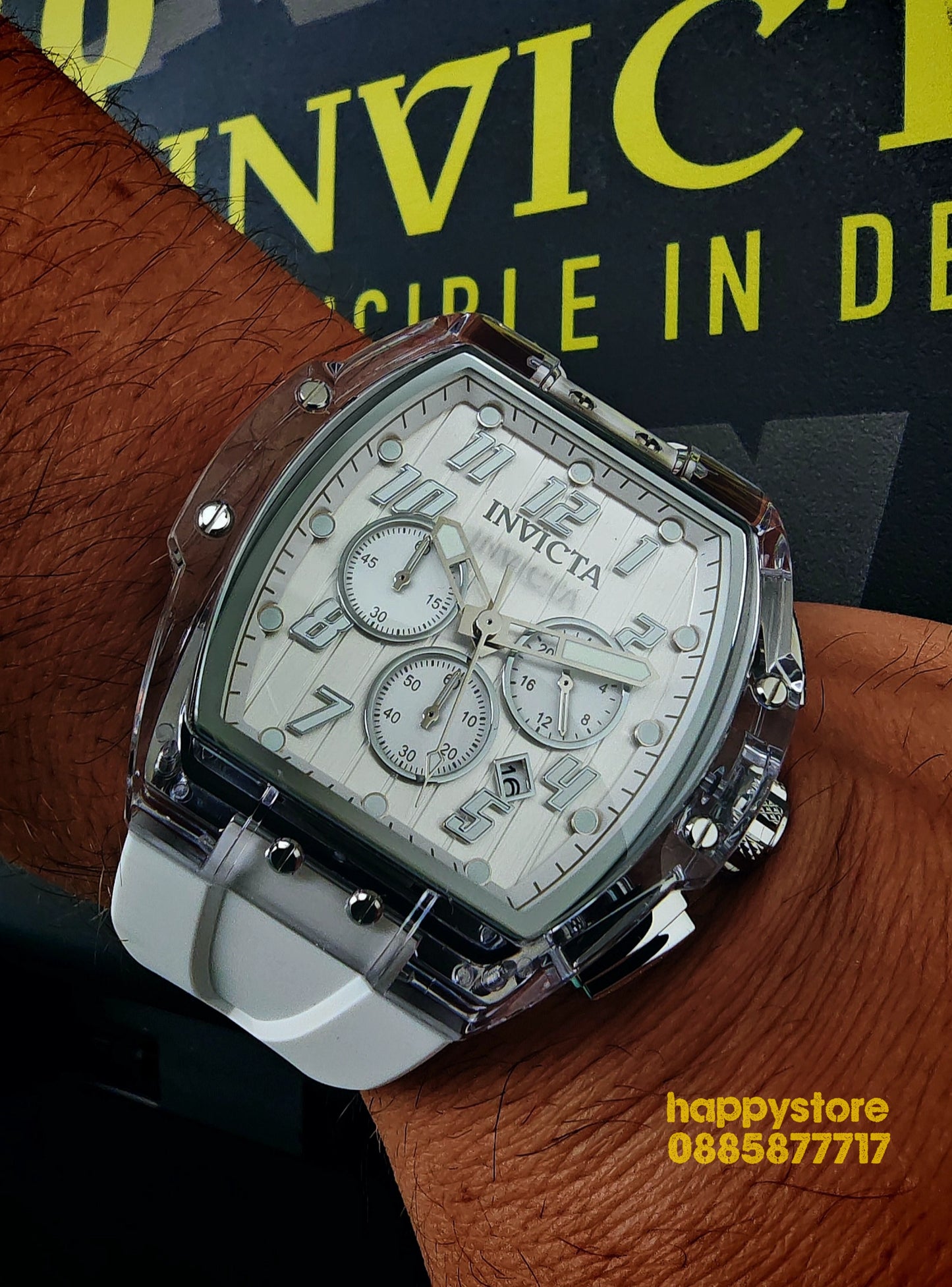 INVICTA Ghost white 47 mm