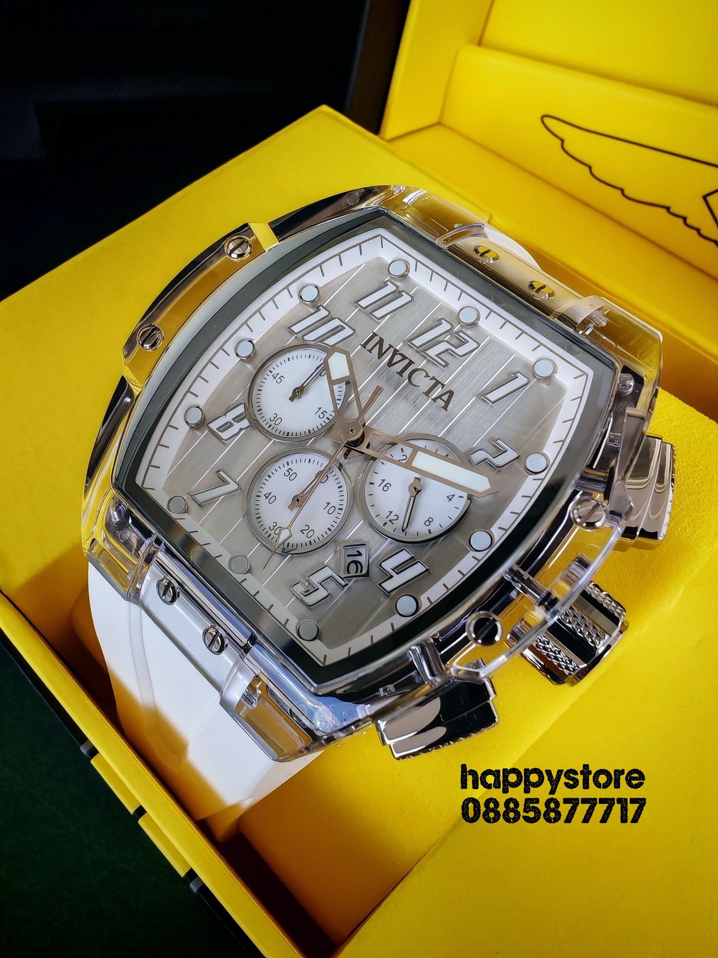 INVICTA Ghost white 47 mm