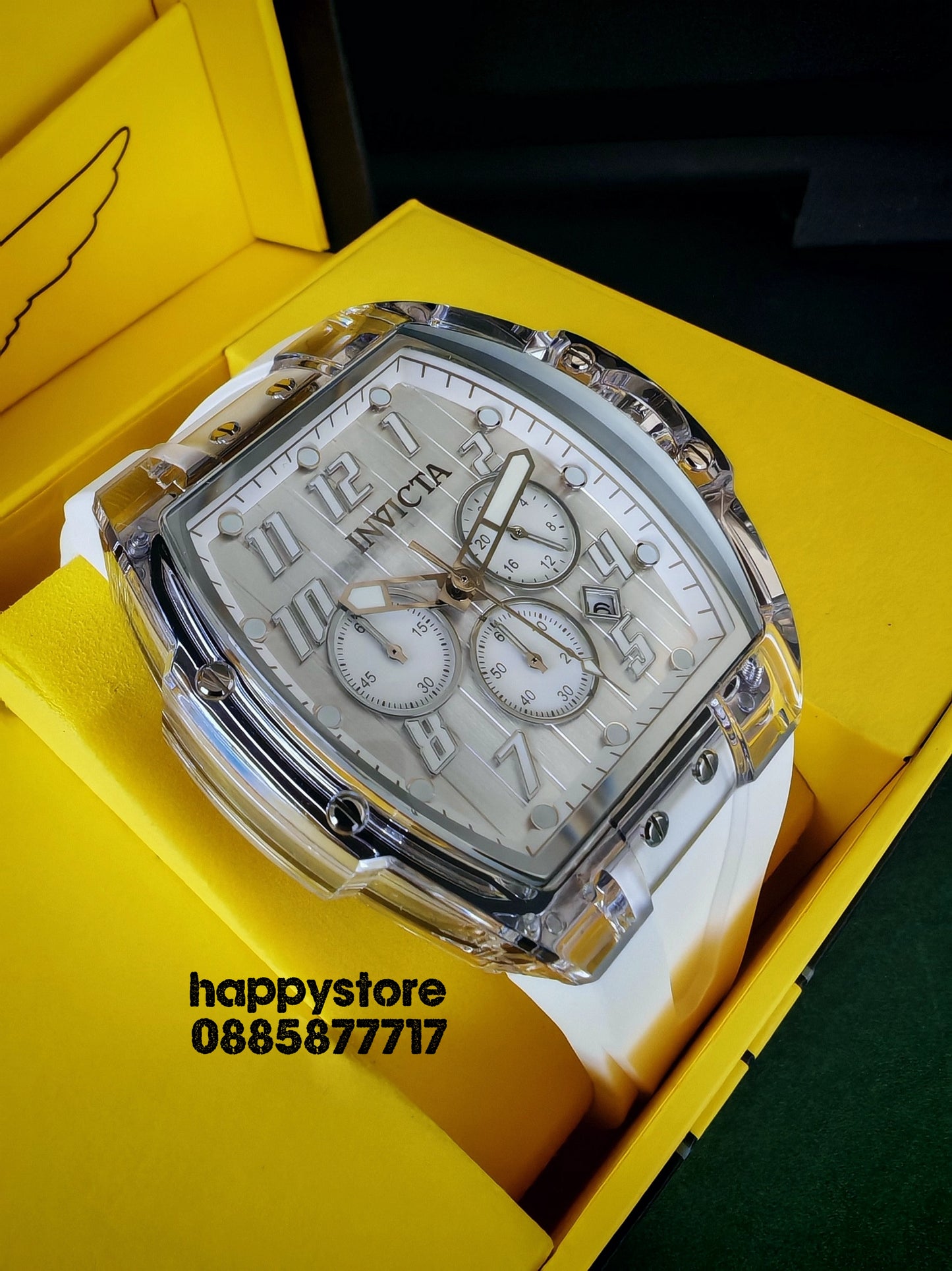 INVICTA Ghost white 47 mm